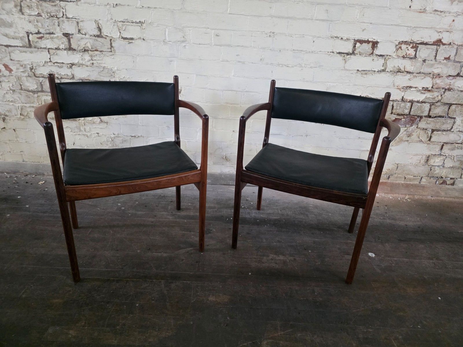 photo vinterior Set Of 8 Danish Dining Chairs By Kai Lyngfeldt Larsen