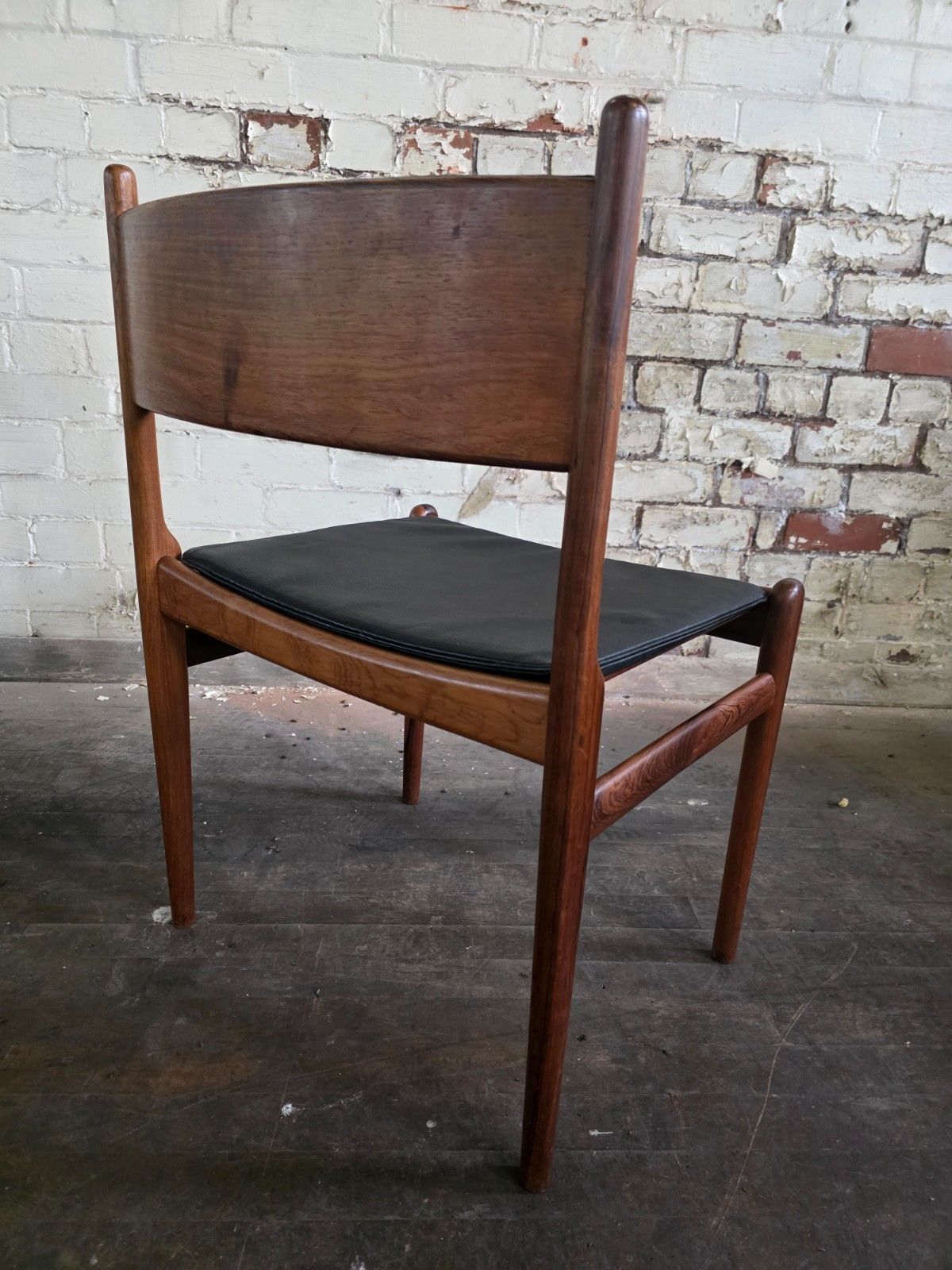 Set Of 6 Danish Dining Chairs By Kai Lyngfeldt Larsen photo vintage