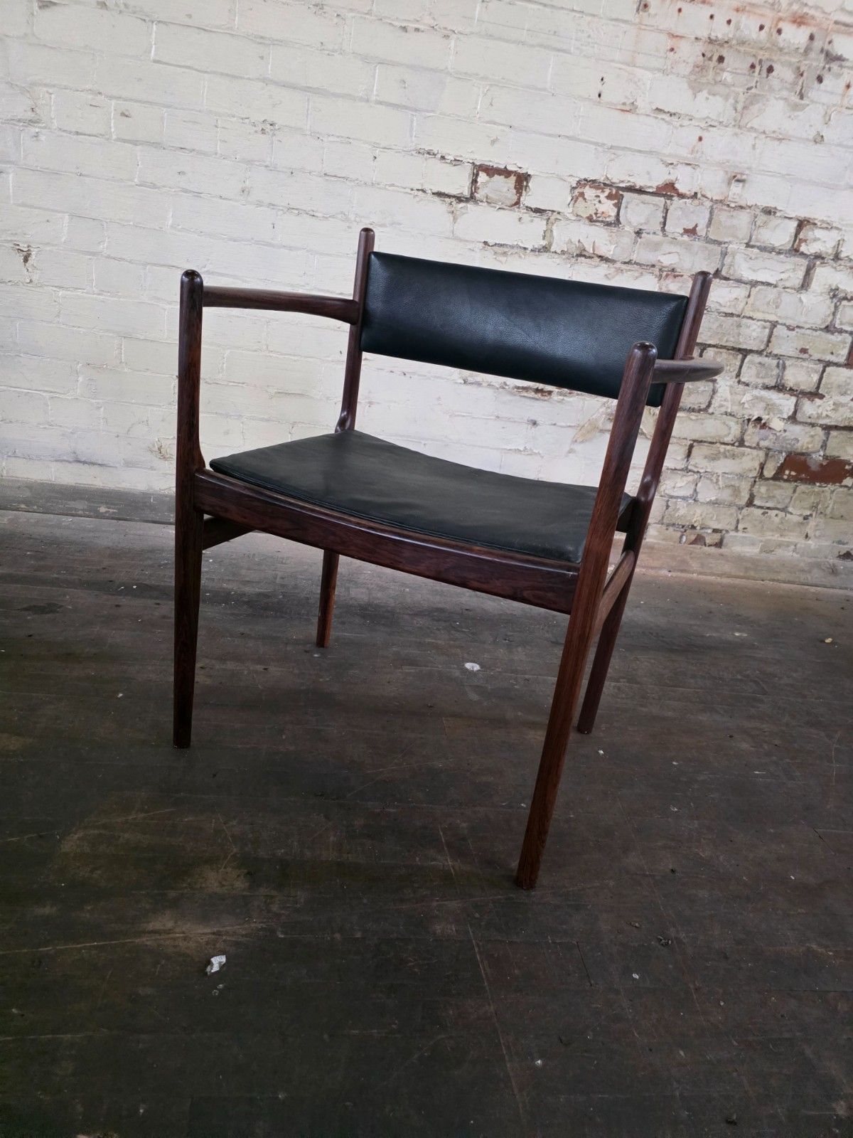 photo furniture Pair Of Danish Armchairs By Kai Lyngfeldt Larsen