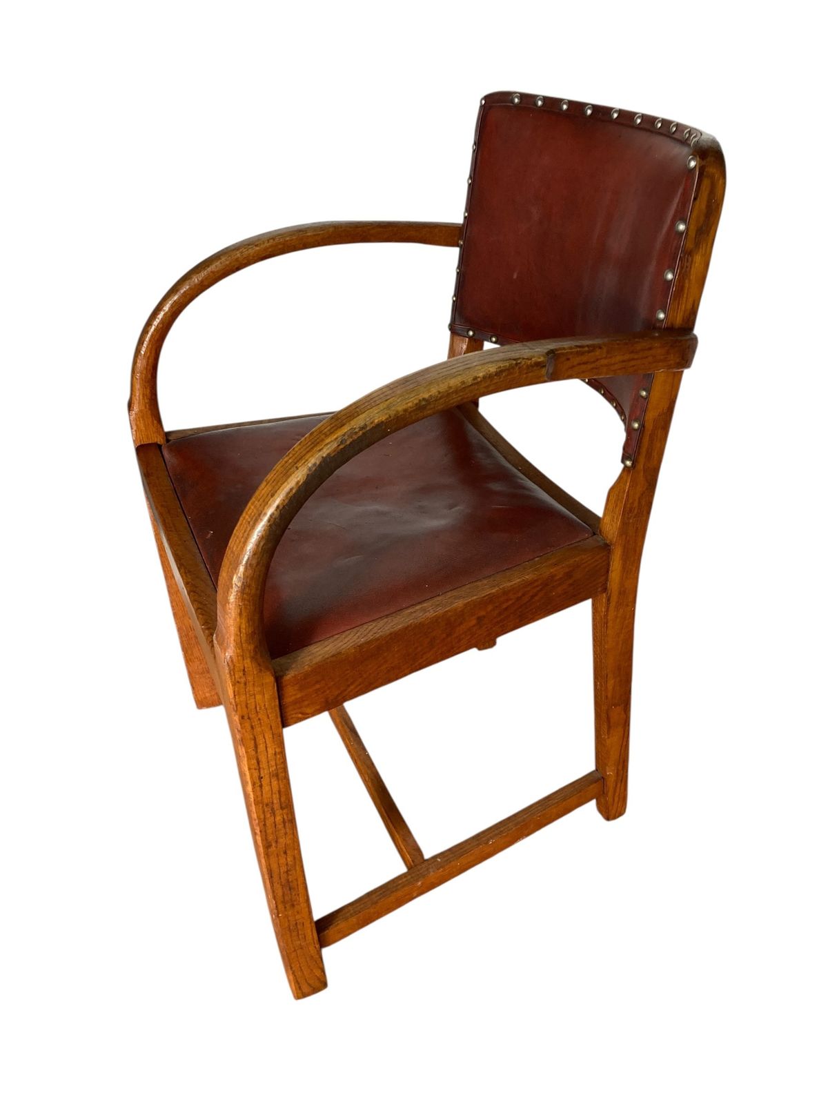 An Art Deco Style Armchair In The Manner Of Heals And Sons photo vintage