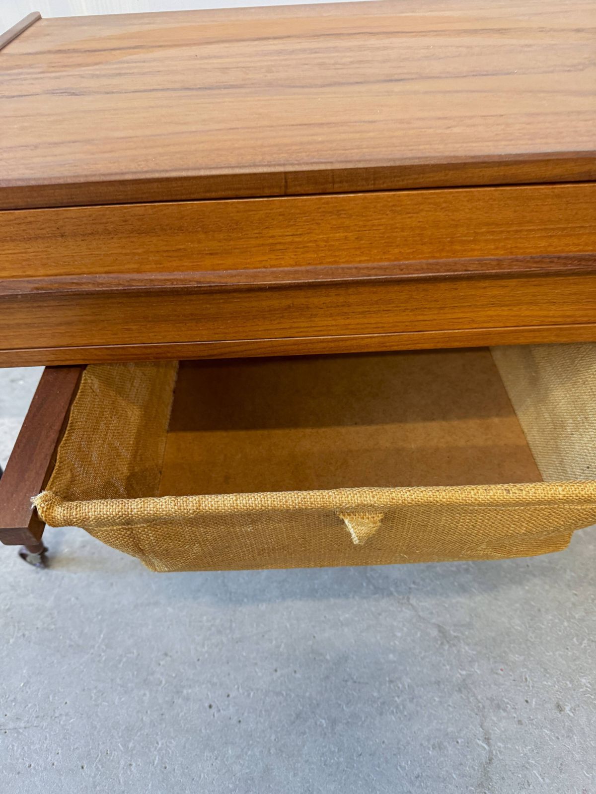 photo for sale Mobile Sewing Table, N. Simonsen, Denmark 1960s, Mid Century, Vintage