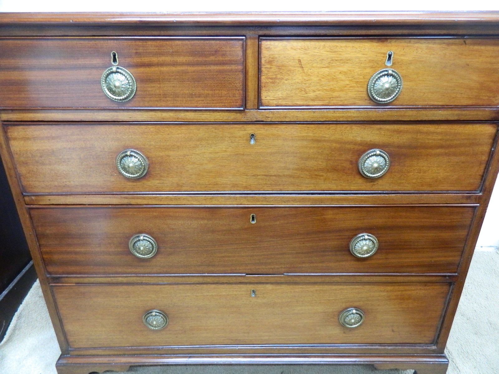 Edwardian Mahogany Chest Of Drawers photo Furniture