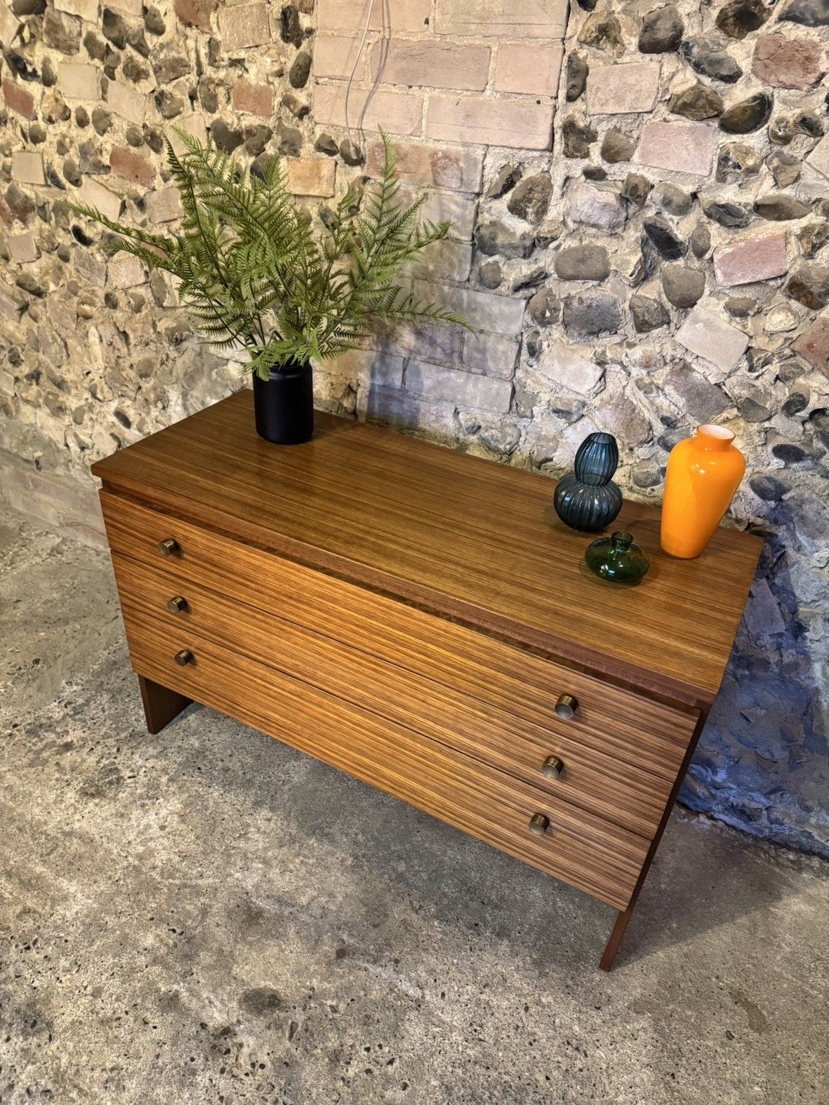 🚛 Modernist / Mid Century Teak Chest Of Drawers Danish Design / Wegner Ry photo for sale