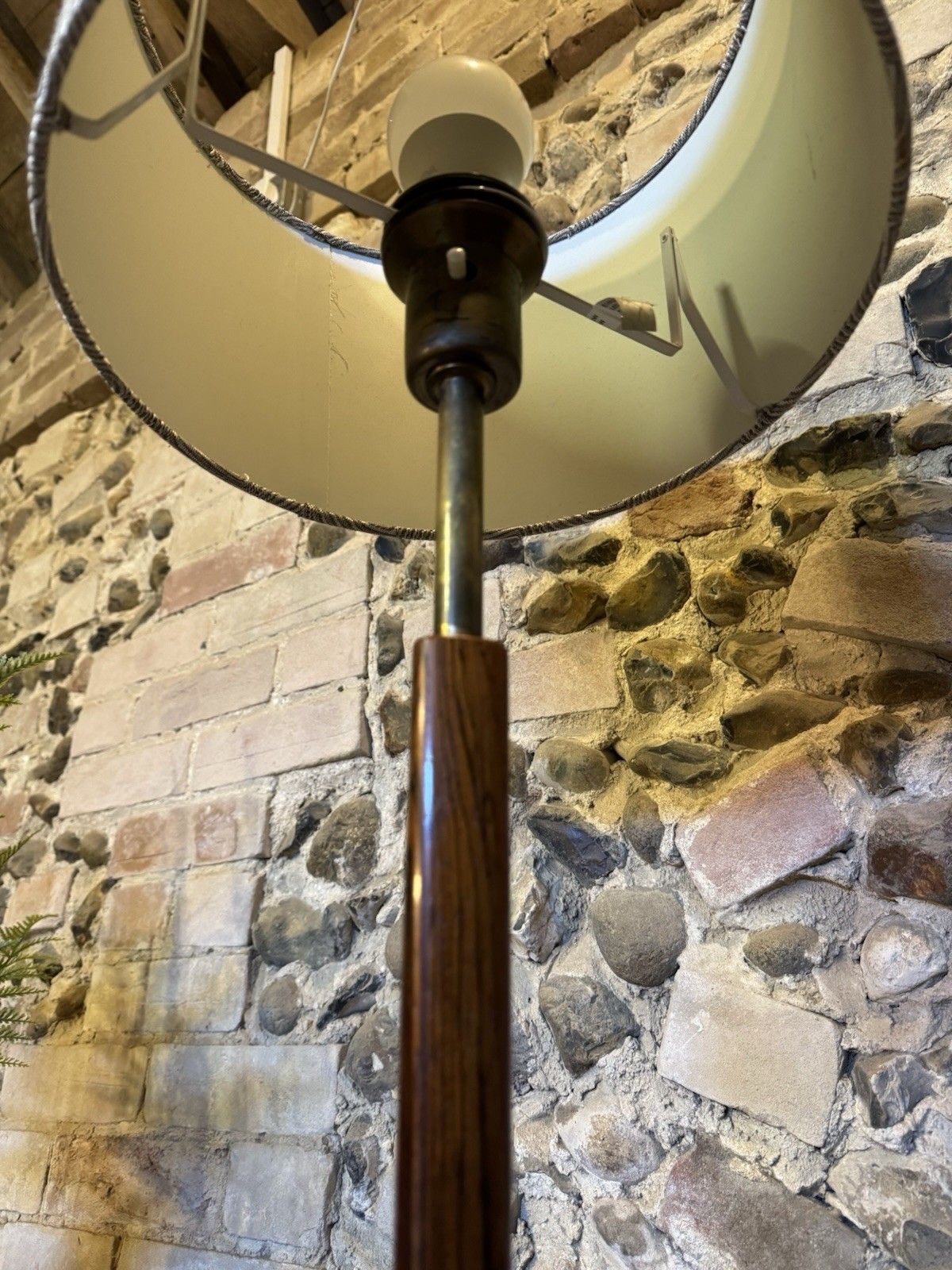 🚛 Vintage Mid Century Rosewood Danish/Scandinavian Floor Standard Lamp Retro photo vintage