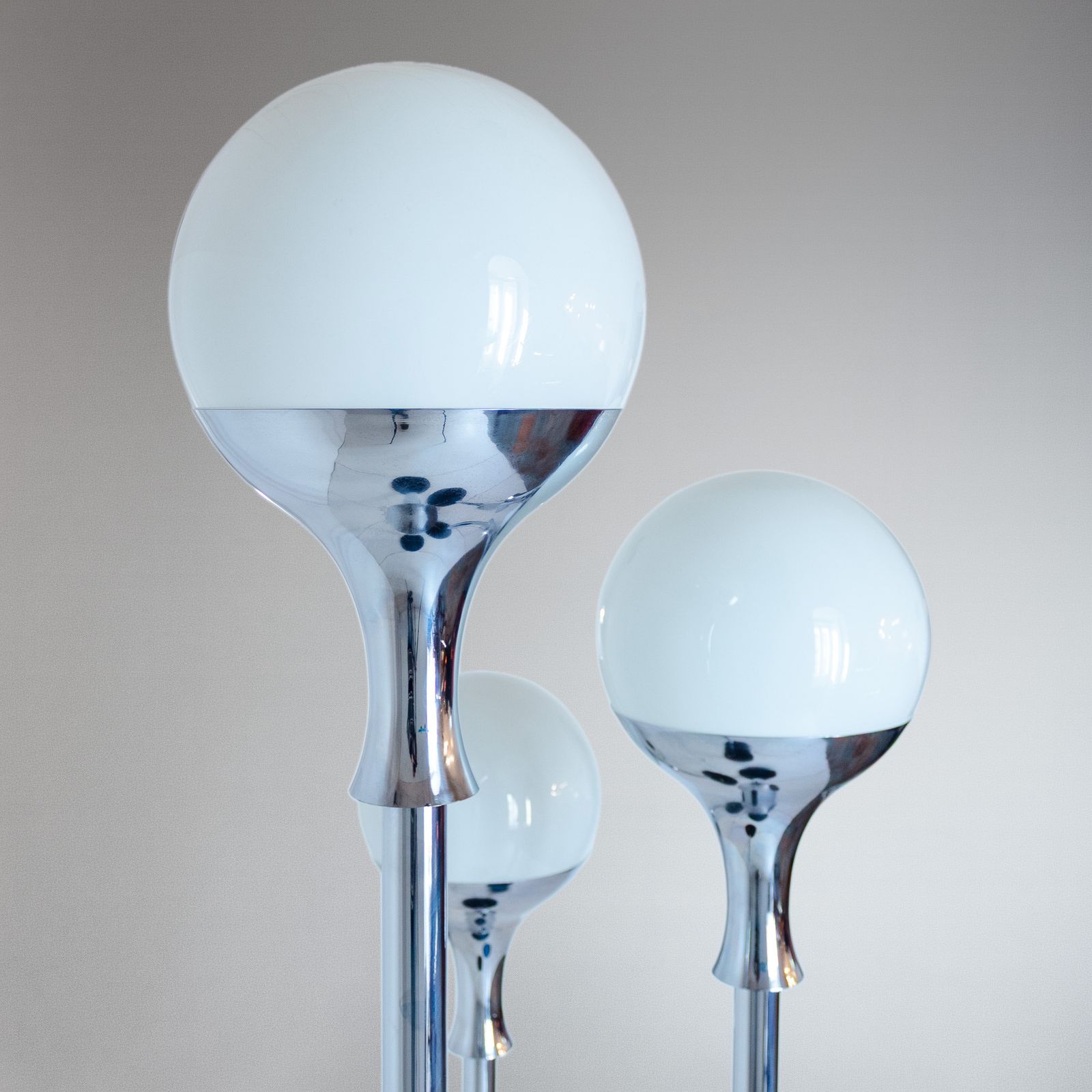 photo furniture Set Of Three Vintage Floor Lamps, Italian Design In The Style Of Artemide, 1970s