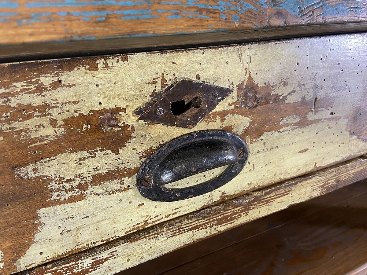 Large French Antique Hardware Shop Counter photo 3350.0
