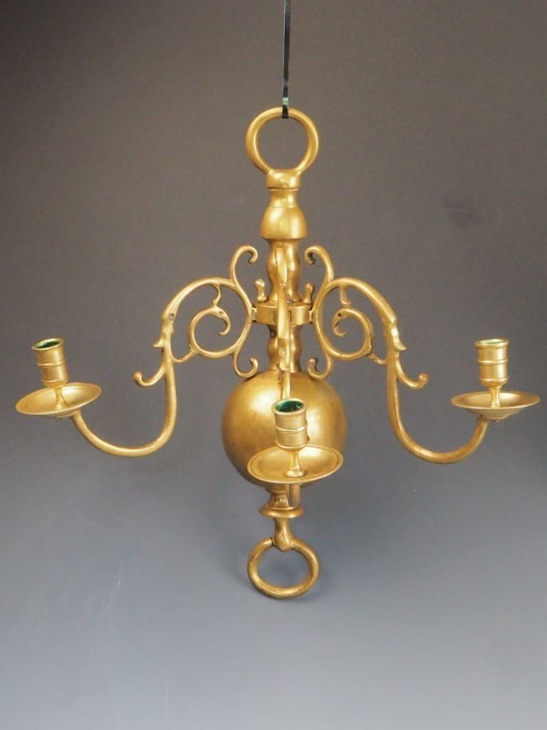 Antique 18th Century Dutch Flemish Pair Of Triple Wall Sconces photo 1250.0