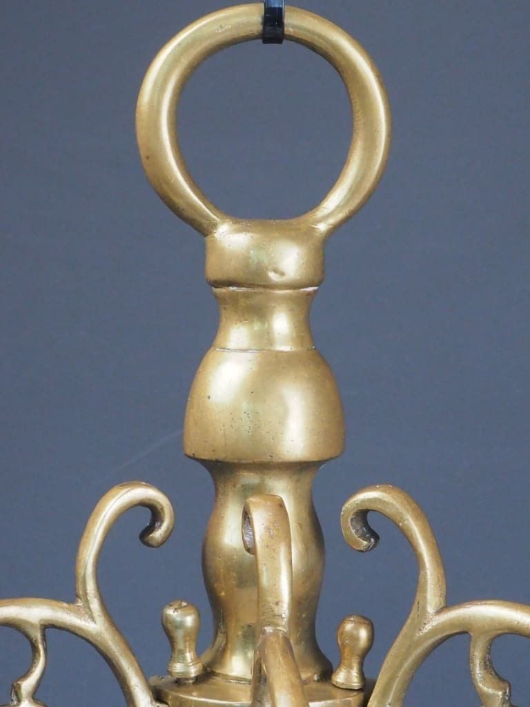 photo vintage Antique 18th Century Dutch Flemish Pair Of Triple Wall Sconces