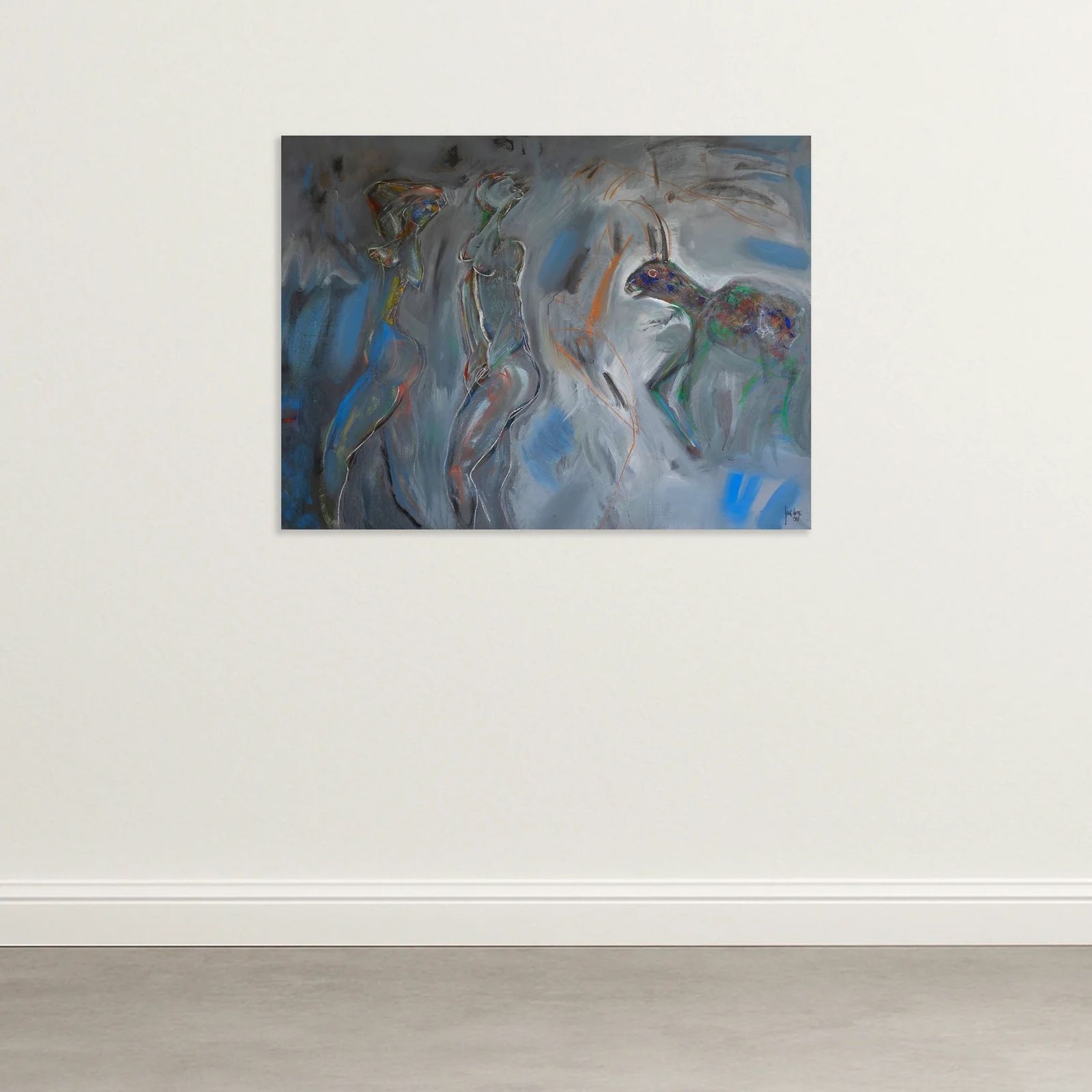 Figures And Hare – Abstract Figuratie Door Jordi Samsó photo furniture