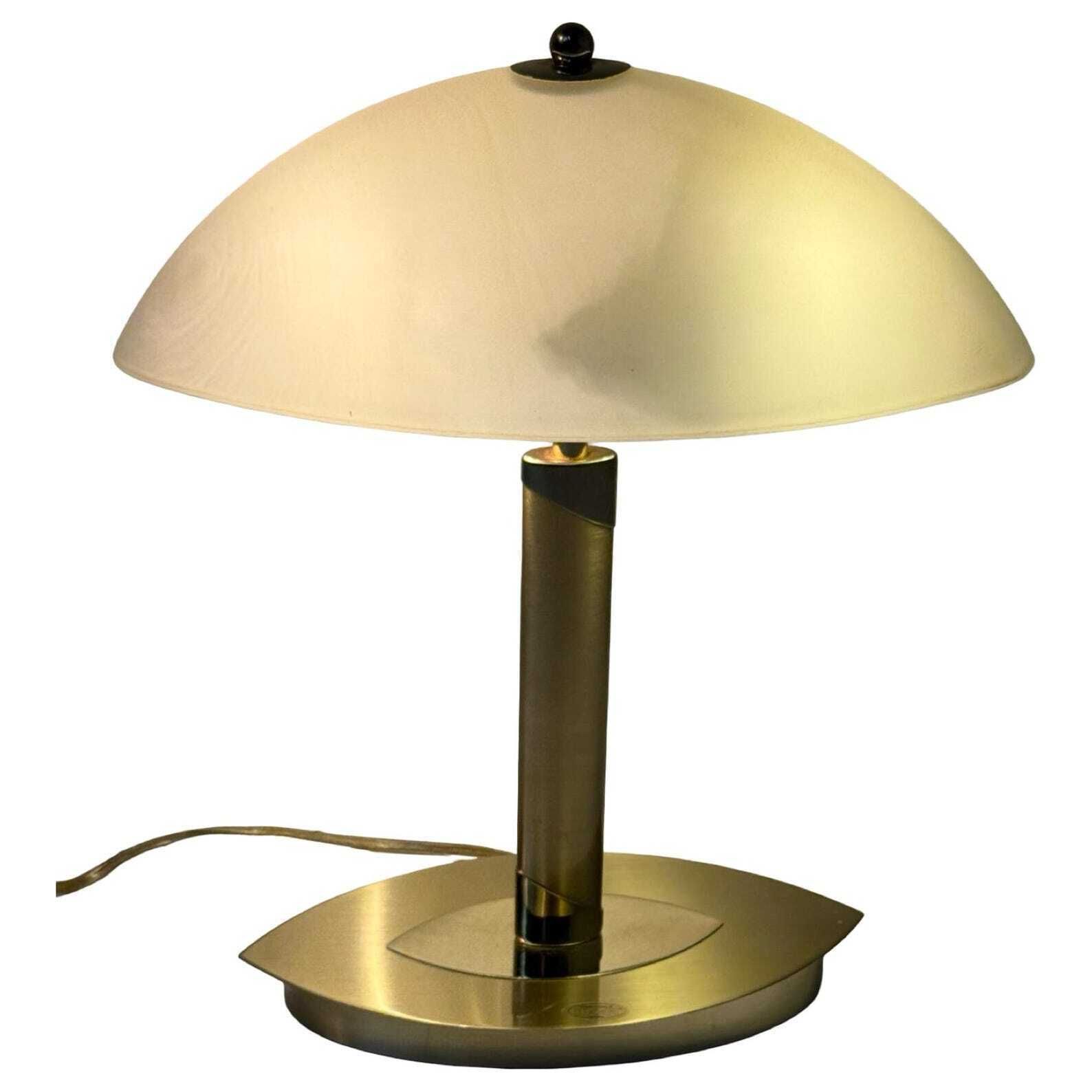 Wofi   Set Of Two!   Gold Colored / Brass With Opaline Glass   Bedside Lamps photo Lighting