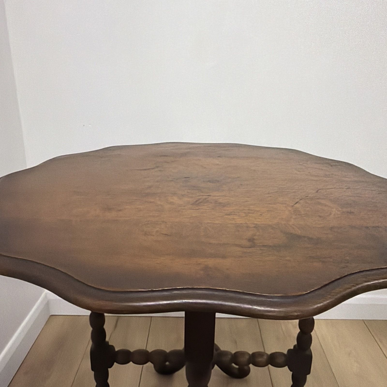 19th Century Bobbin Legged Tilt Top Table photo for sale