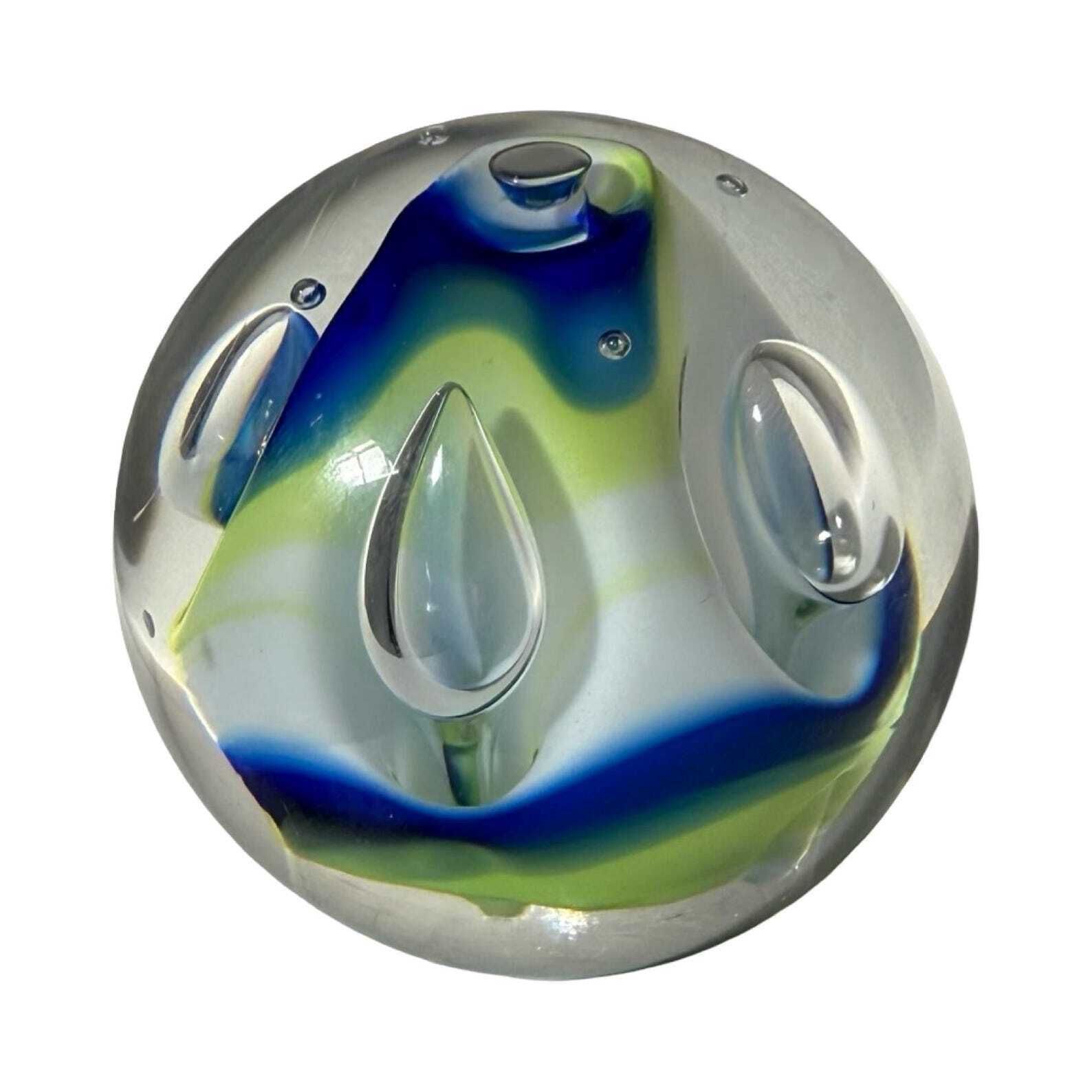 Adam Jablonski   Paper Weight   Solid Crystal Glass, Signed photo furniture