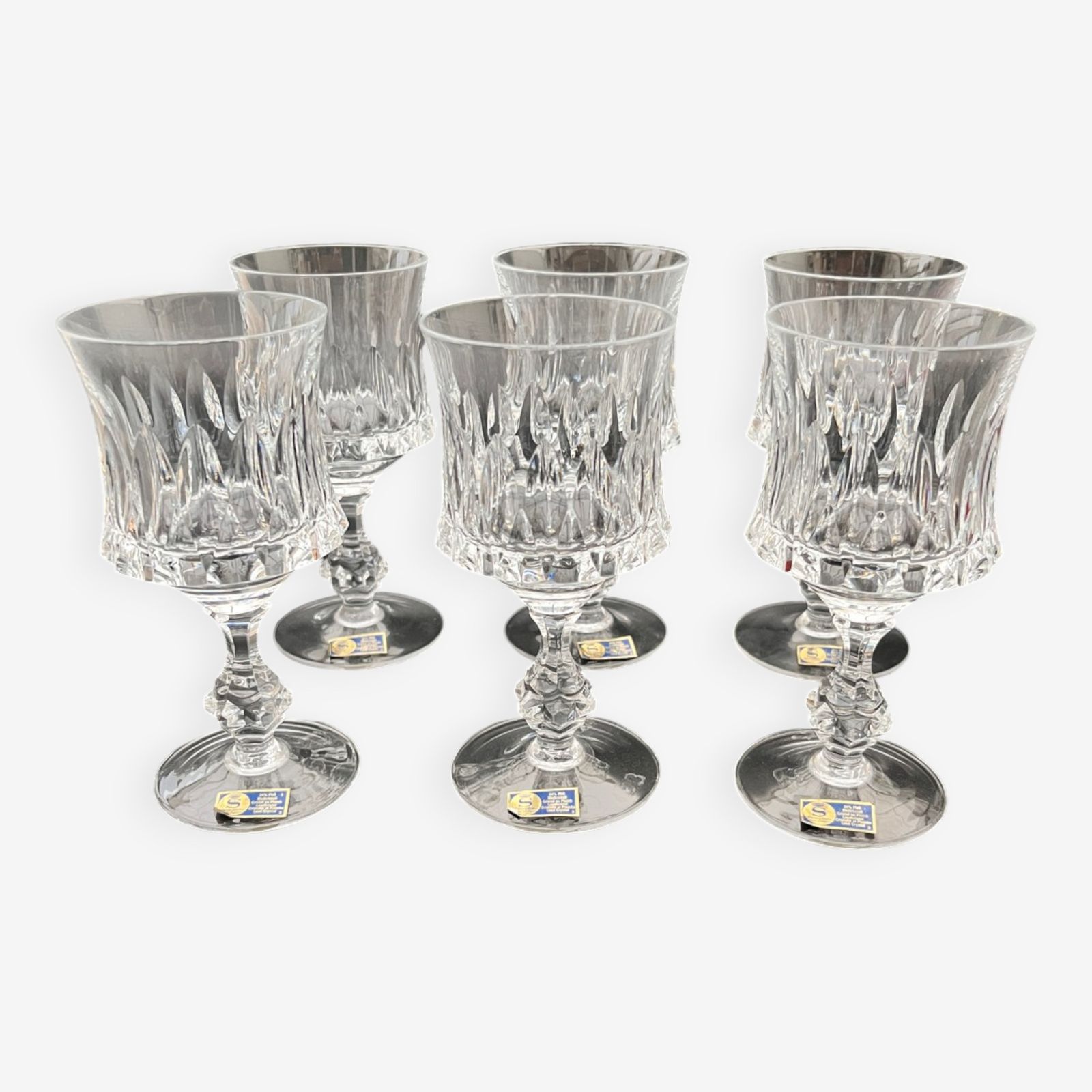 Set Van 6 Spiegelau Kristallen Glazen