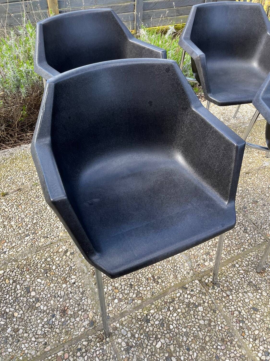 Set Of 4 "Golf" Armchairs, 1970s photo for sale