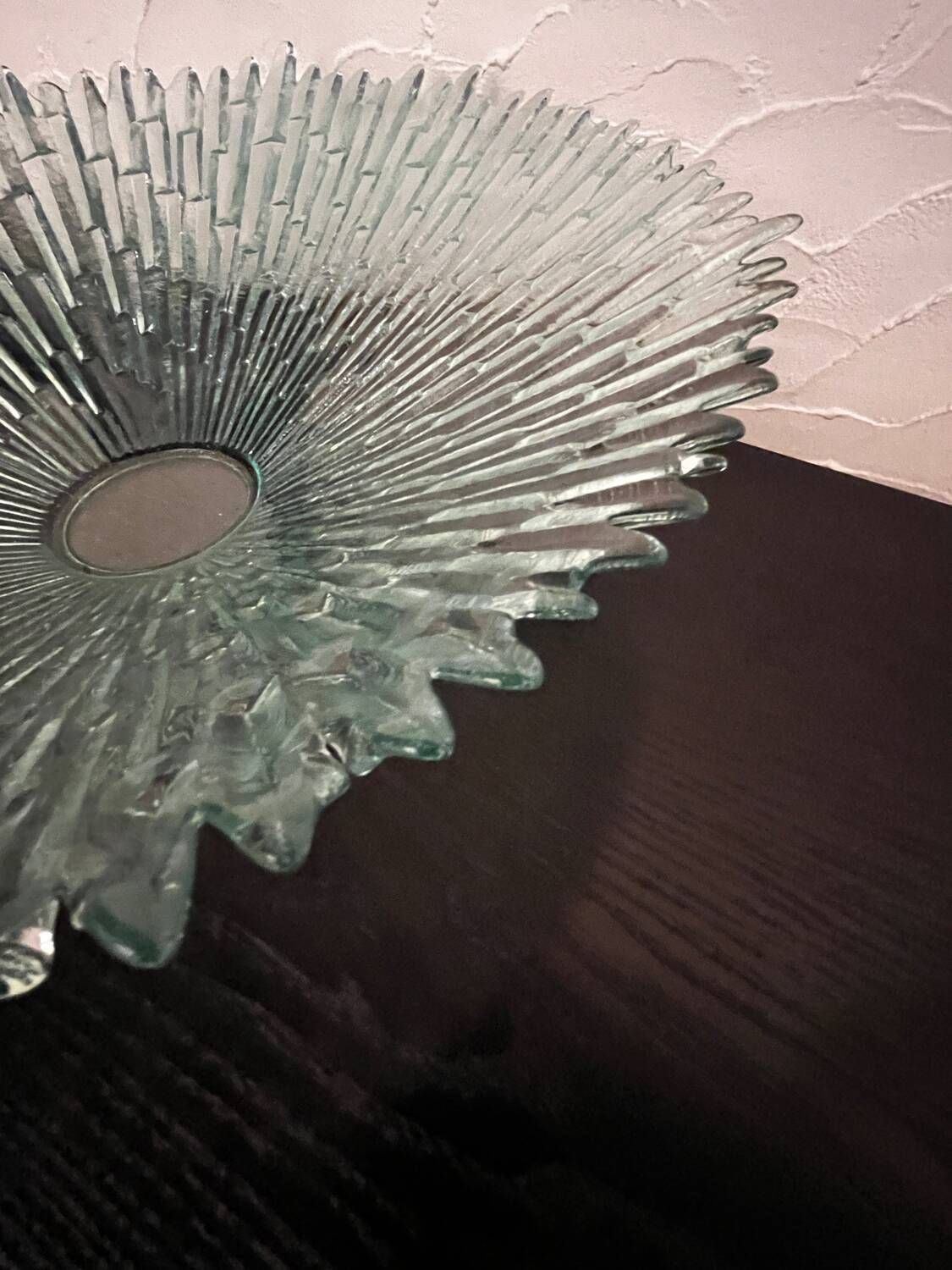 Tauno Wirkkala Glass Basket photo vintage