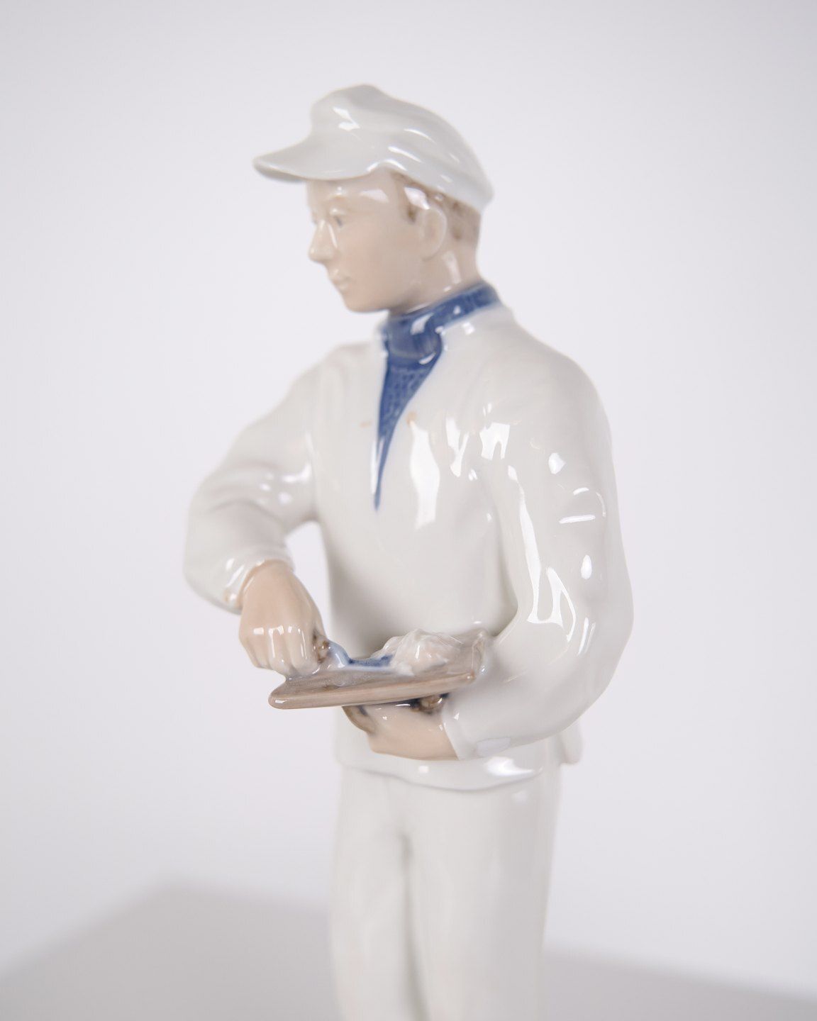photo for sale Royal Copenhagen Mason Figurine   Model 4377   Johannes Hedegaard