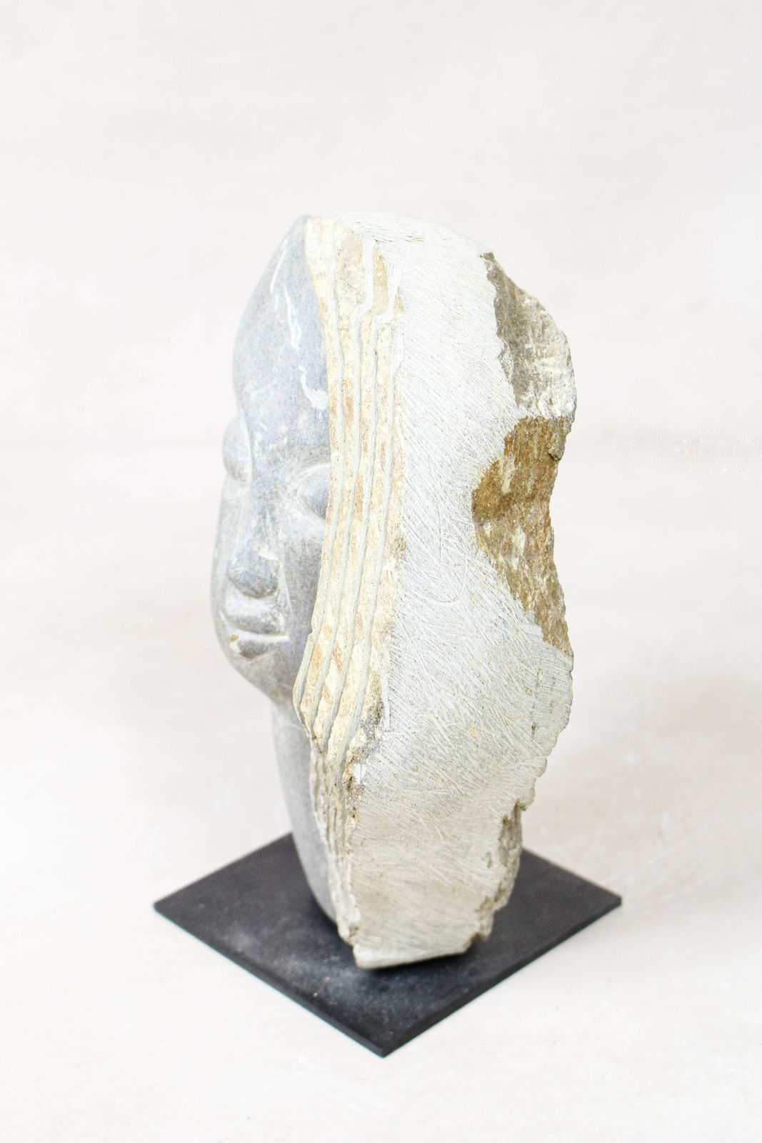 Stone Head Sculpture By Rizimu Chiwawa Zimbabwe 3003 photo furniture