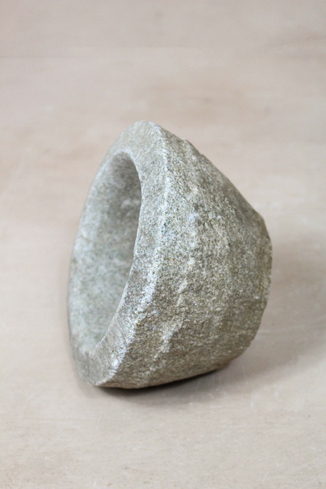 Old Stone Mortar   22, 1950s, Vintage photo Garden Decor