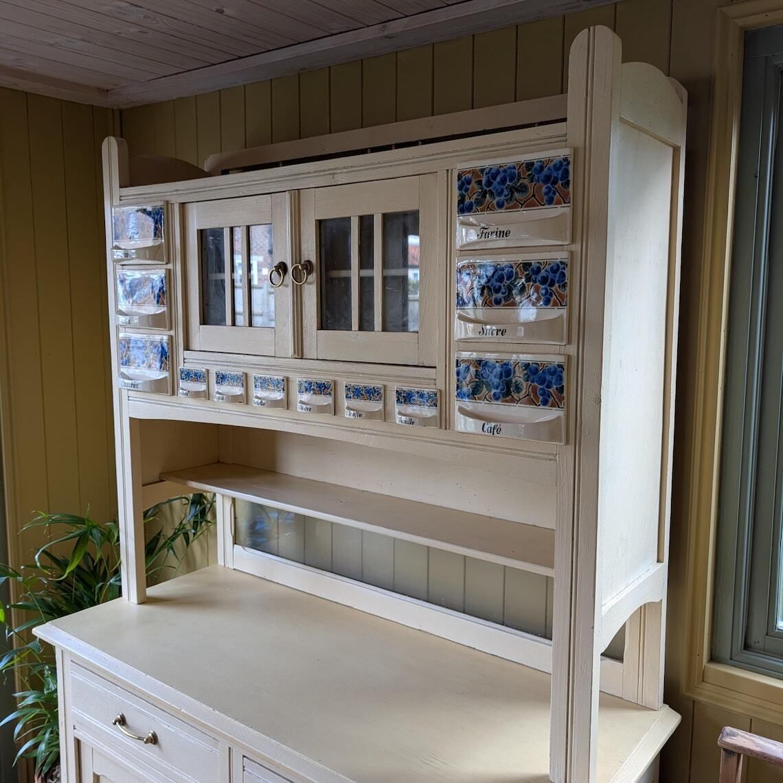 Vintage French Kitchen Dresser photo Furniture