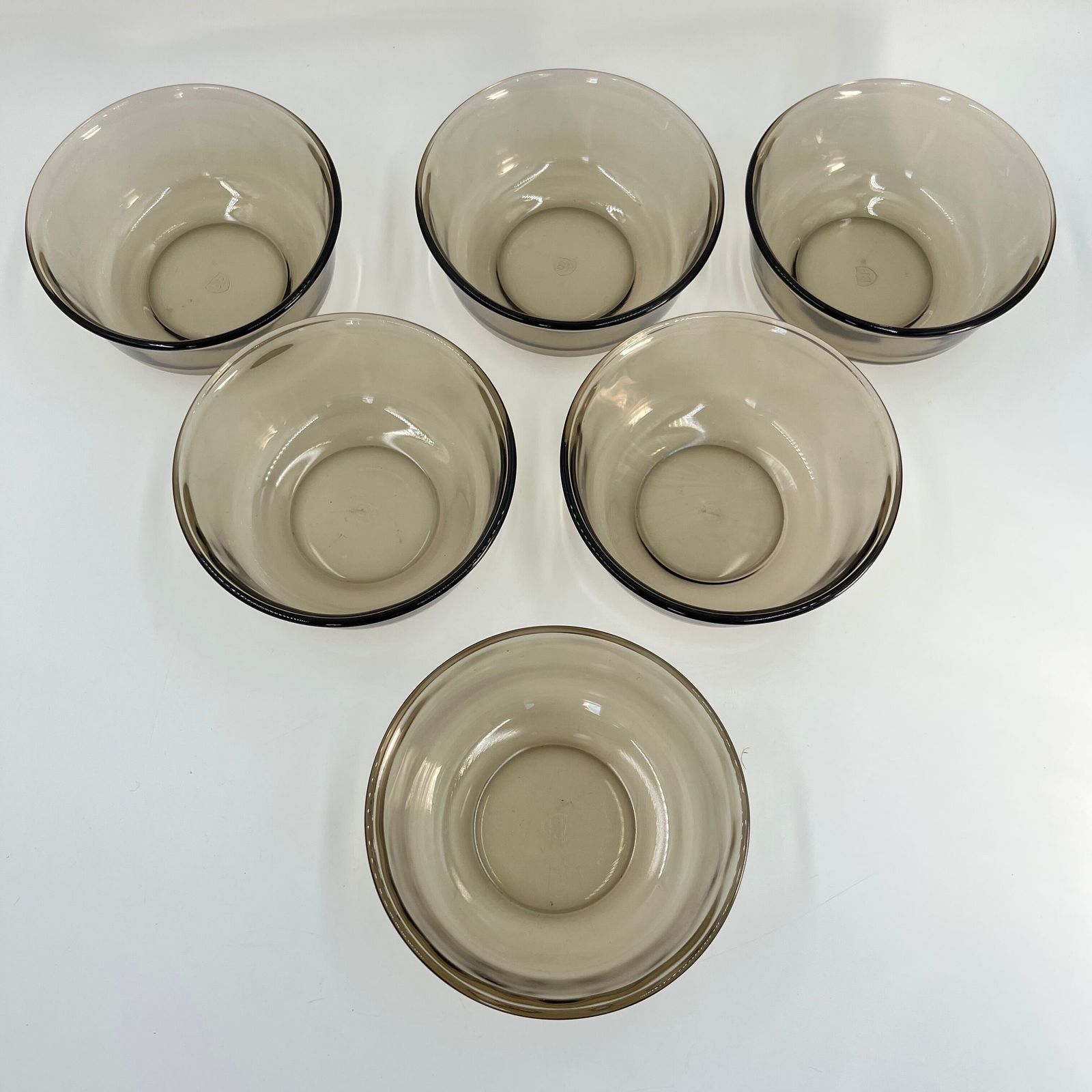 photo buy Arcopal Rookglas Set, Jaren 1970