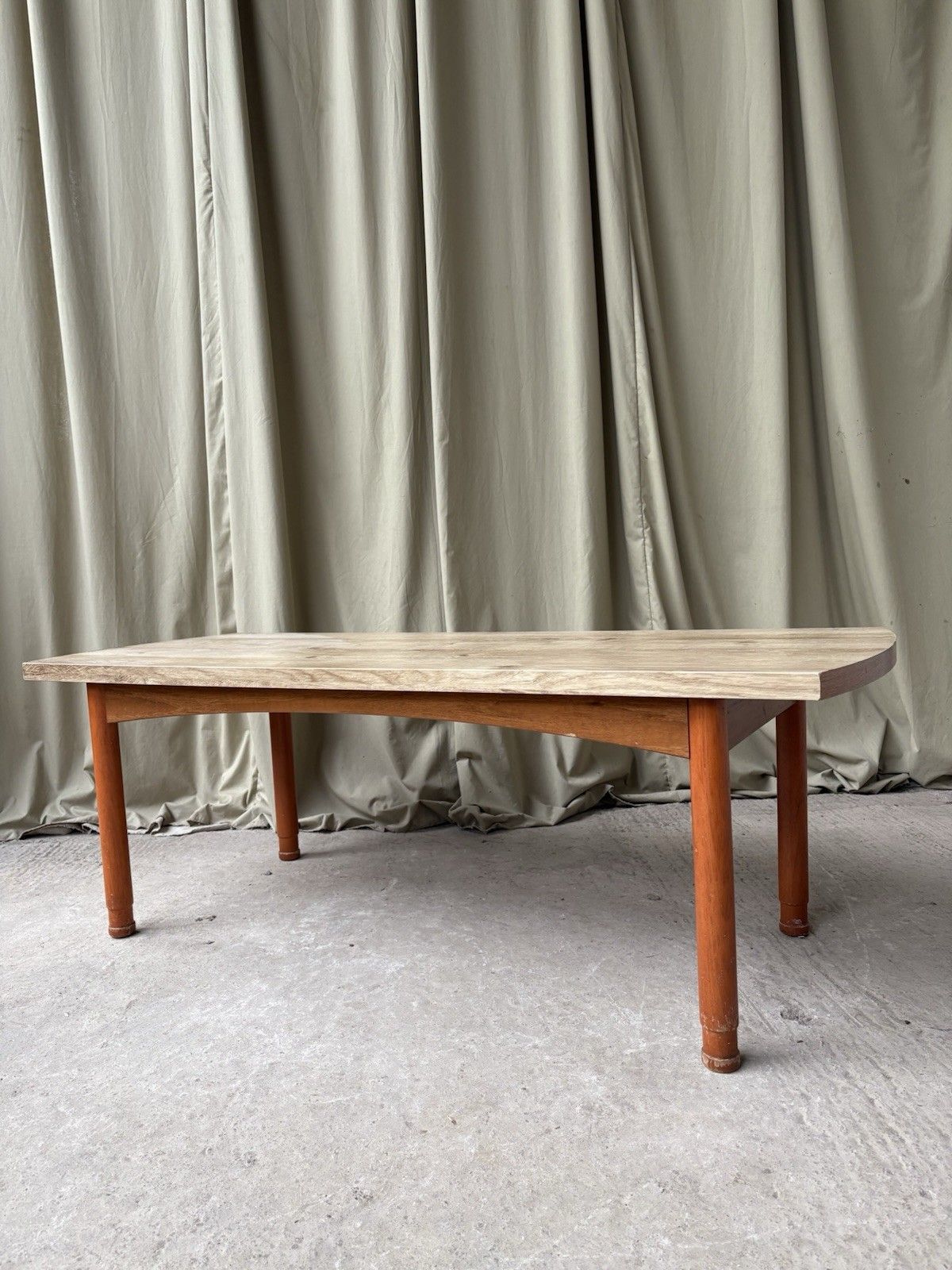 Vtg Mid Century Coffee Table Scandi Danish Retro R1112 photo 161.0