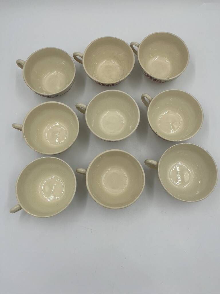 Set Van 9 Boch Frères Kopjes, 1963 photo 51.0