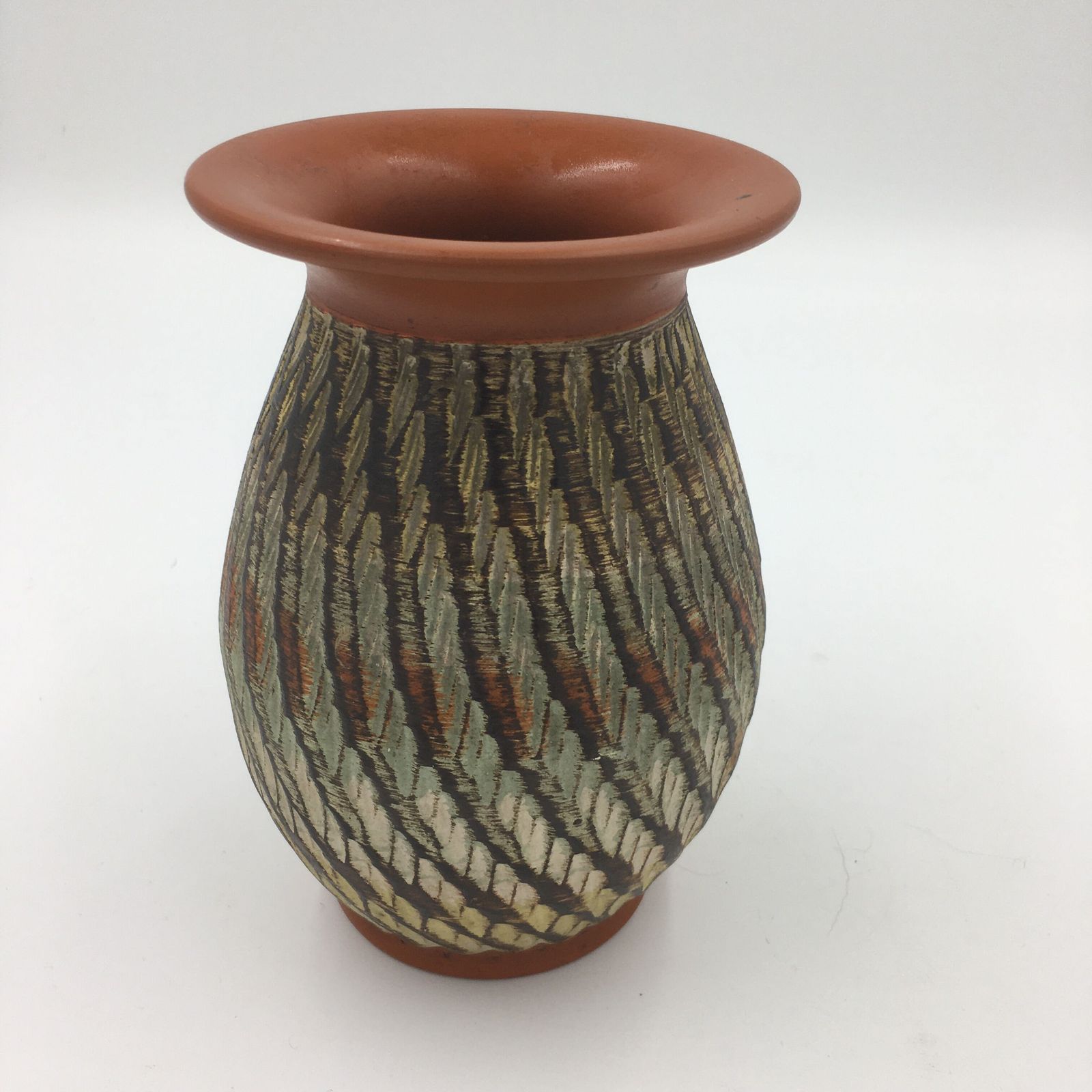 Vintage Terracottavaas Van Alfred Krupp photo vinterior
