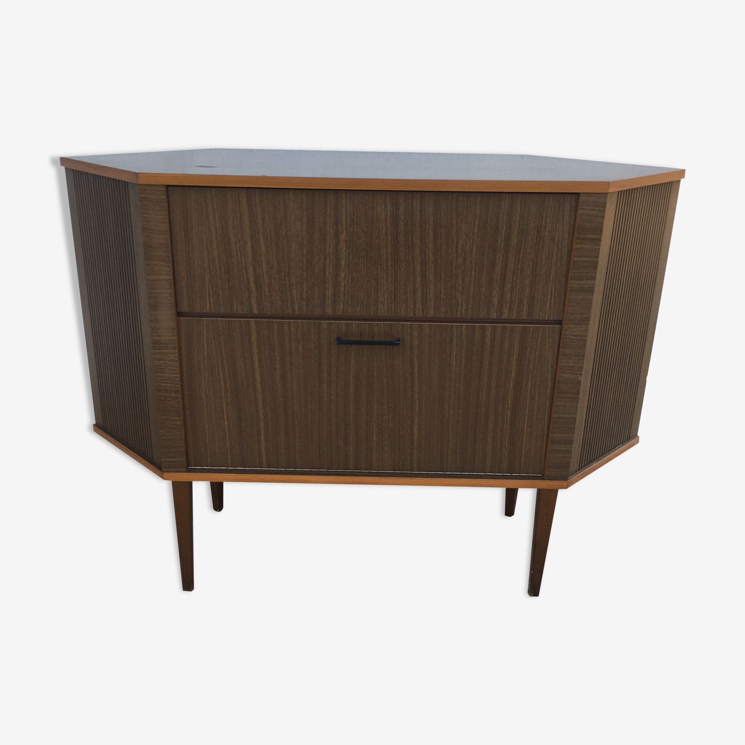 Radio Hi Fi Cabinet And Functional Record Player