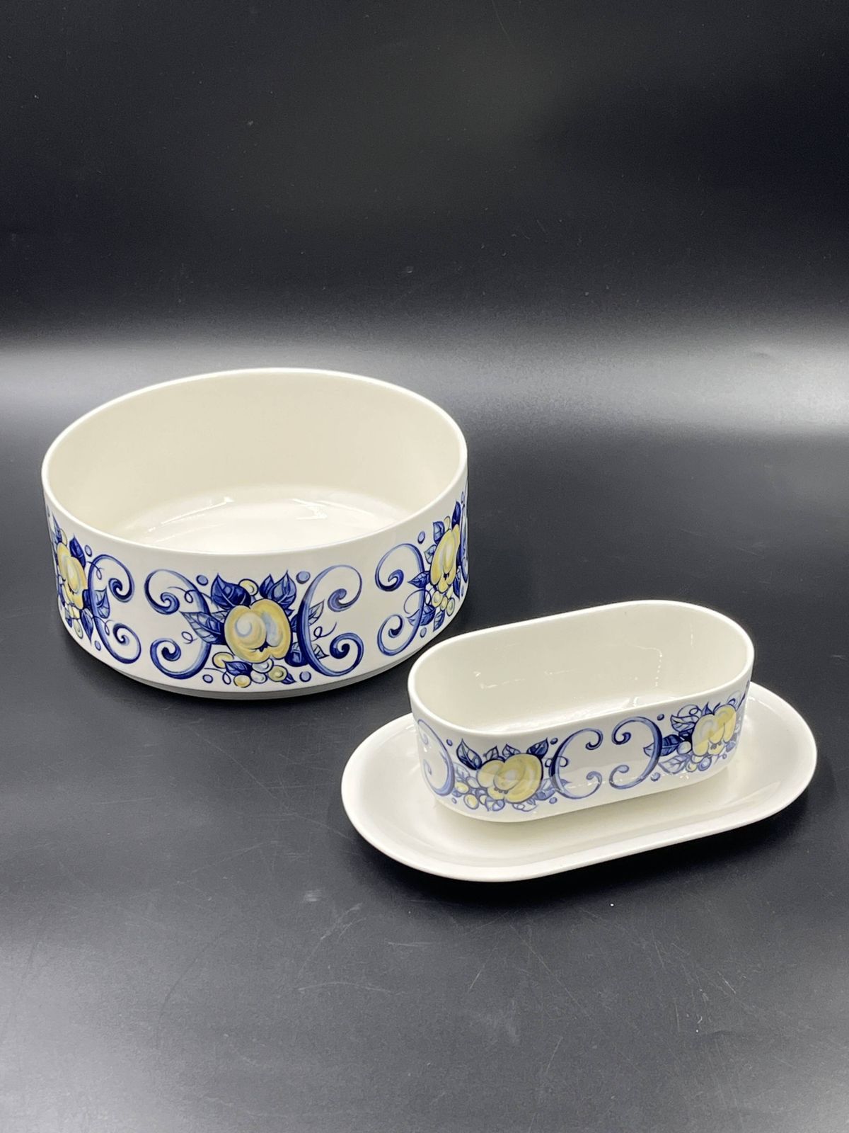 Set Van 2 Cadiz Serveerschalen Van Villeroy & Boch photo for sale