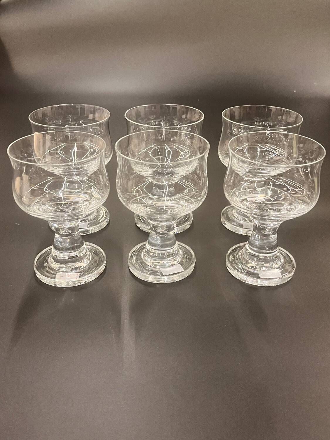 Set Van 6 Spiegelau Kristallen Glazen photo vintage