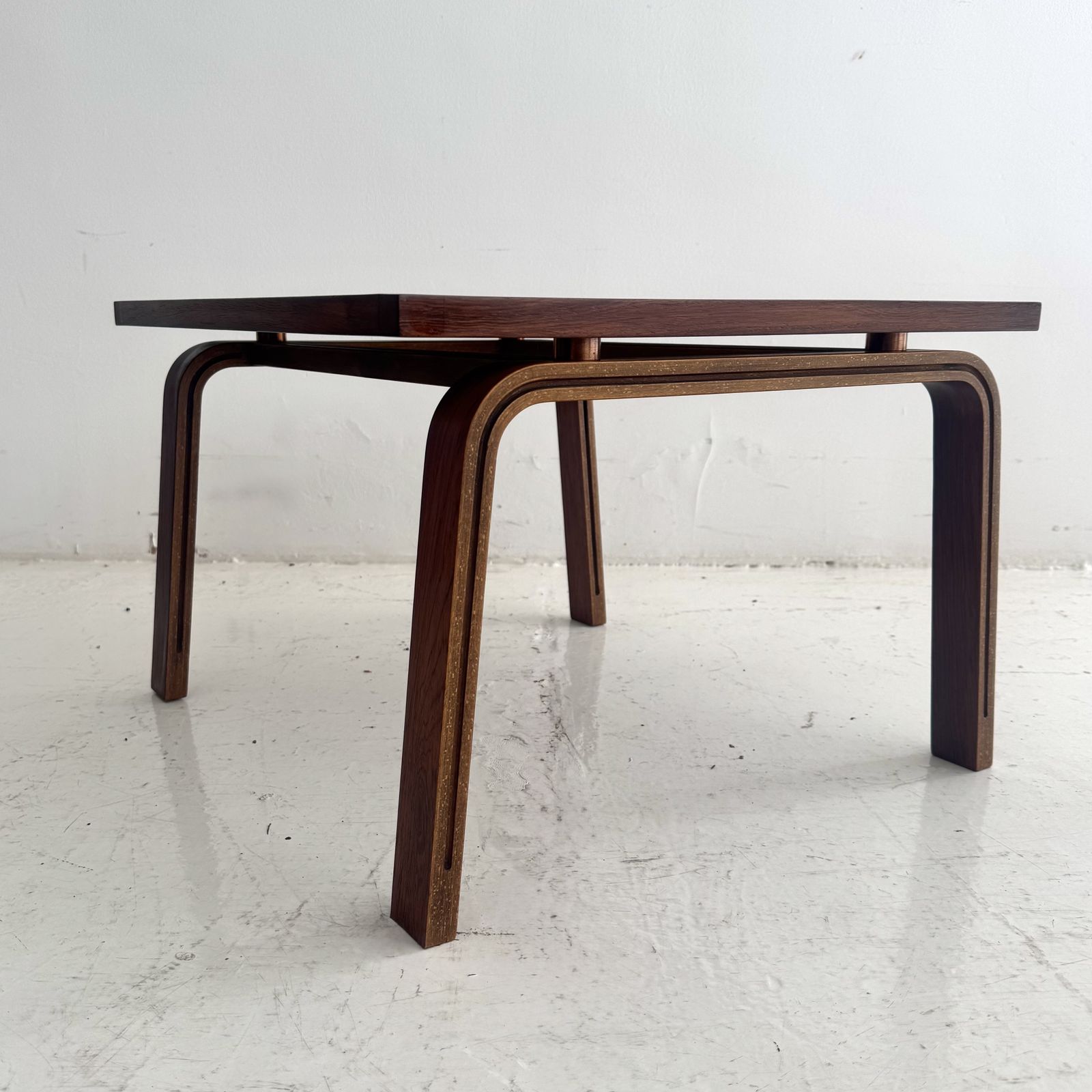 1960s Danish St Catherines College Rosewood Side Table Arne Jacobsen For Fritz Hansen