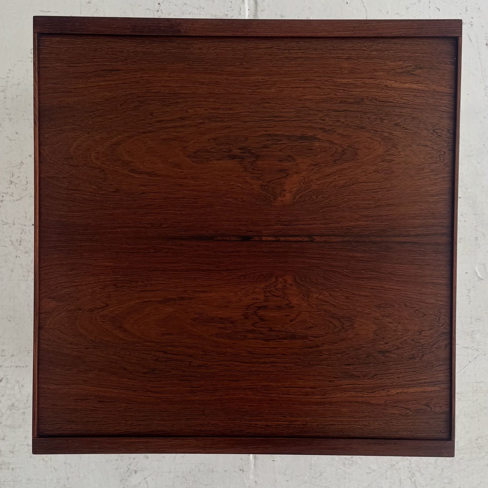 1960s Danish St Catherines College Rosewood Side Table Arne Jacobsen For Fritz Hansen photo for sale