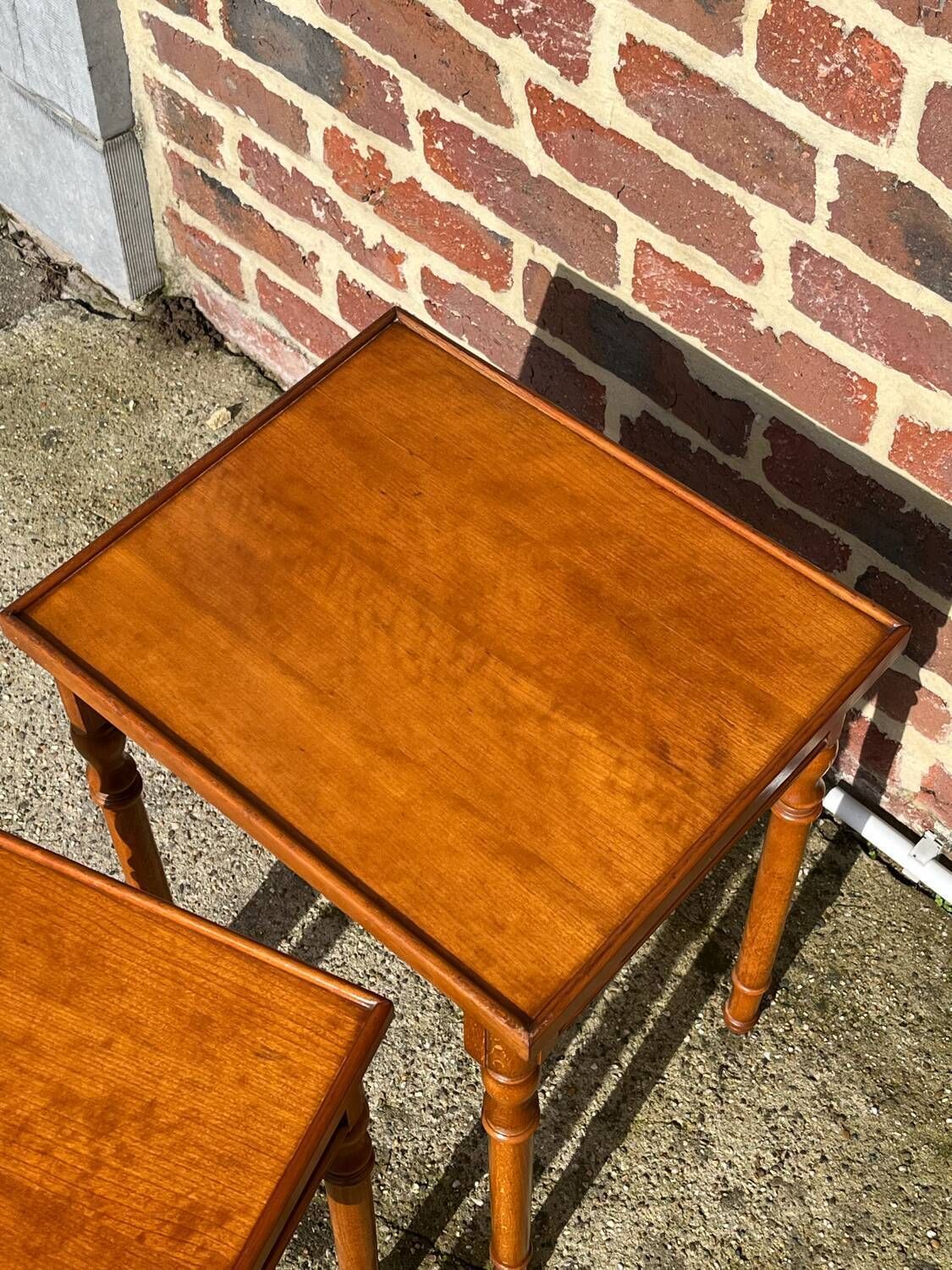 Furniture Set Of Two Nesting Tables, By Louis Philippe photo
