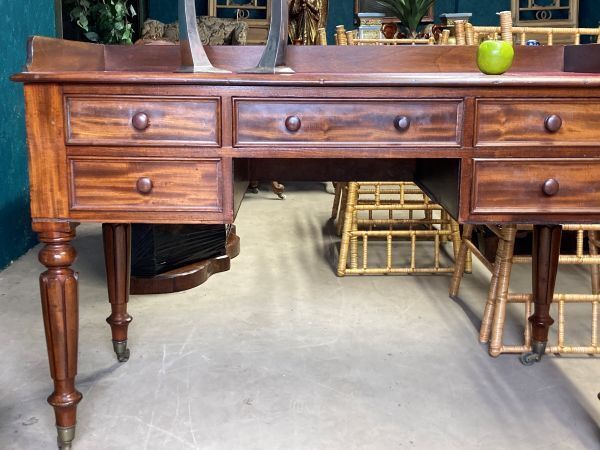 A Fine Quality Mahogany Writing Desk In The Manner Of Gillows photo furniture