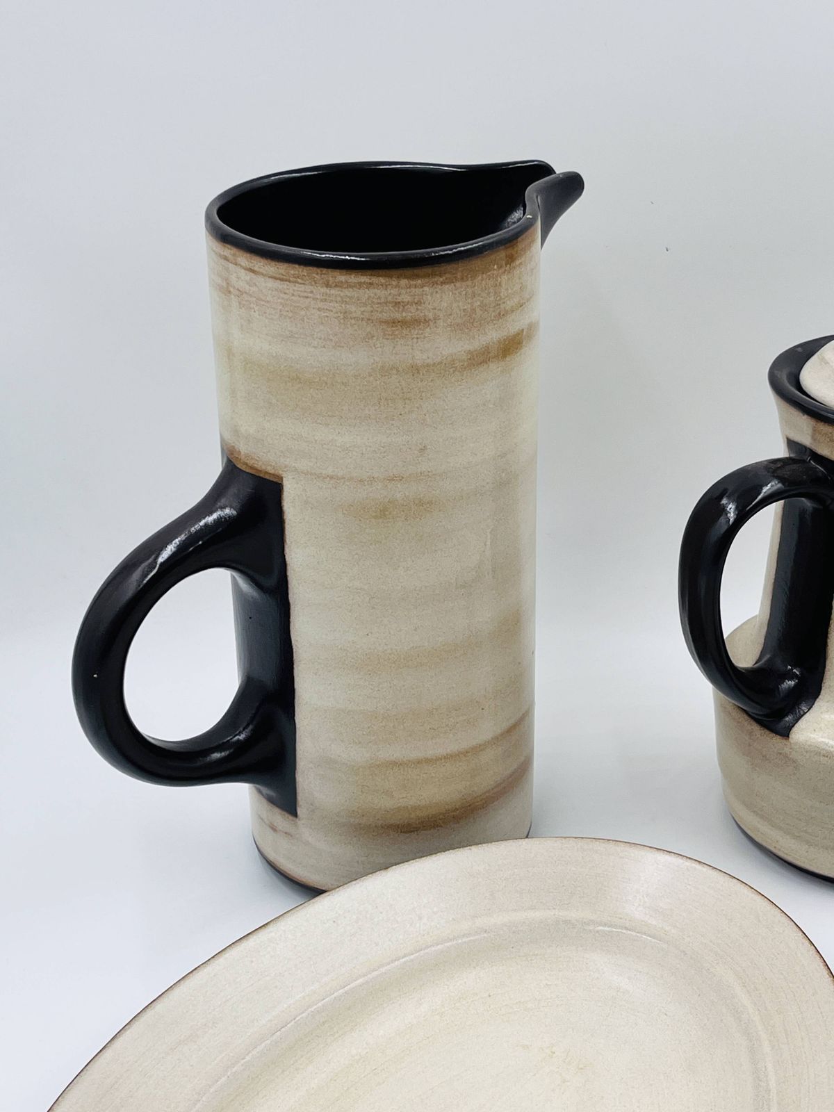 Vintage Tableware Service From West Germany From The 1970s. photo vinterior