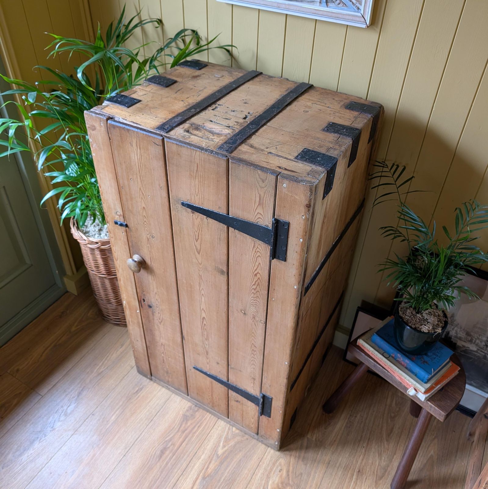Rustic Victorian Pine Cupboard photo 415.0