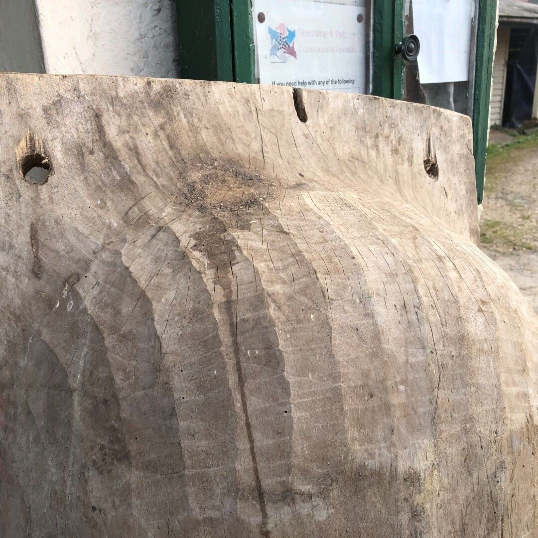 photo buy Very Large Antique European Wooden Dough Trough
