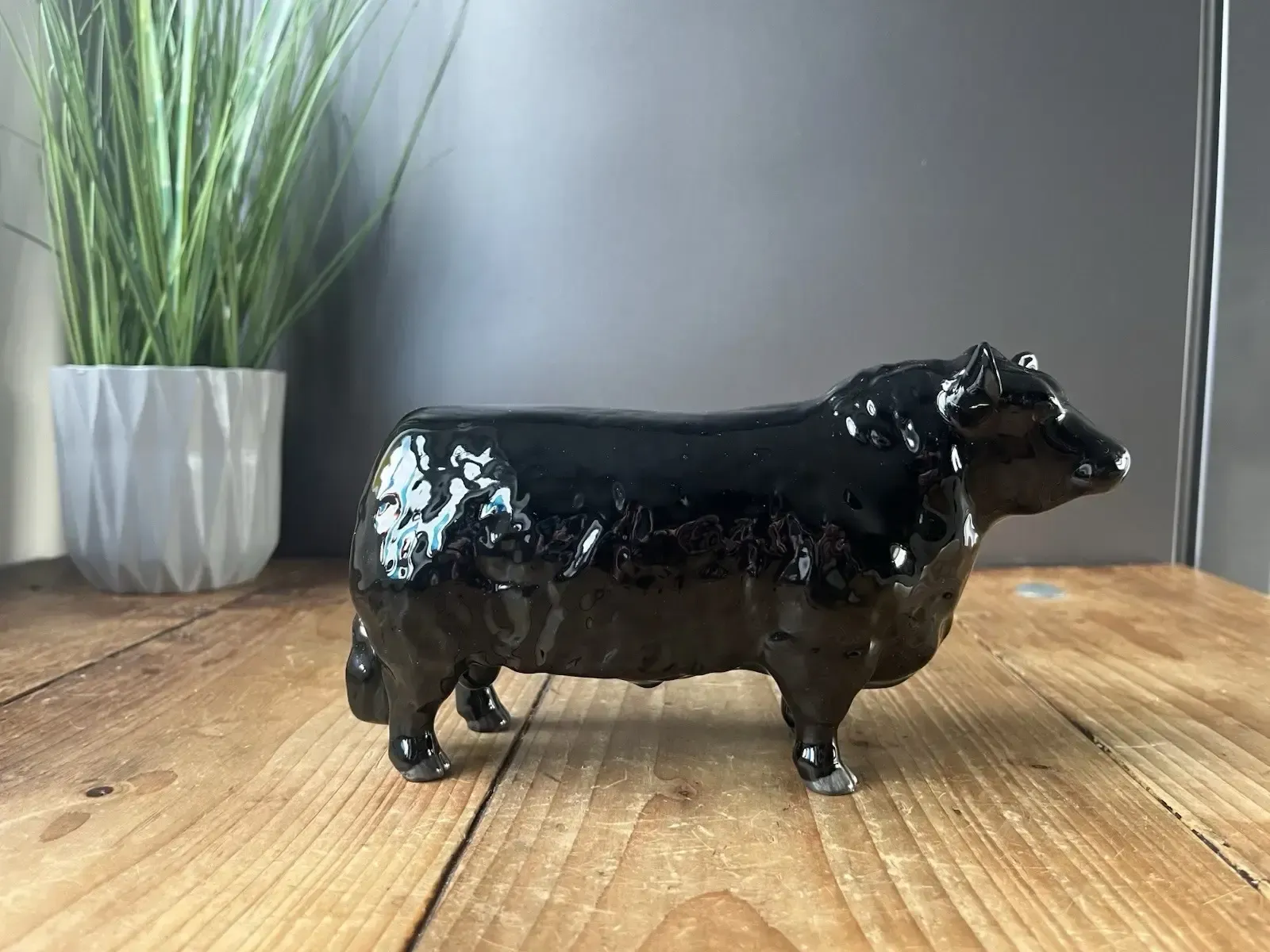 Rare Beswick Aberdeen Angus Bull By Arthur Gredington 1562 A/F Cattle Cow Farm
