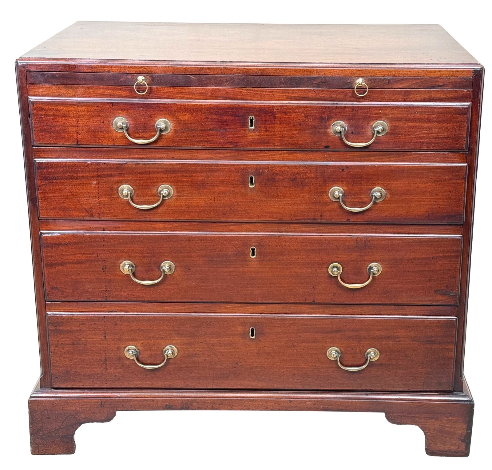 5000.0 18th Century Georgian Mahogany Chest With A Slide (England, Circa 1750) photo