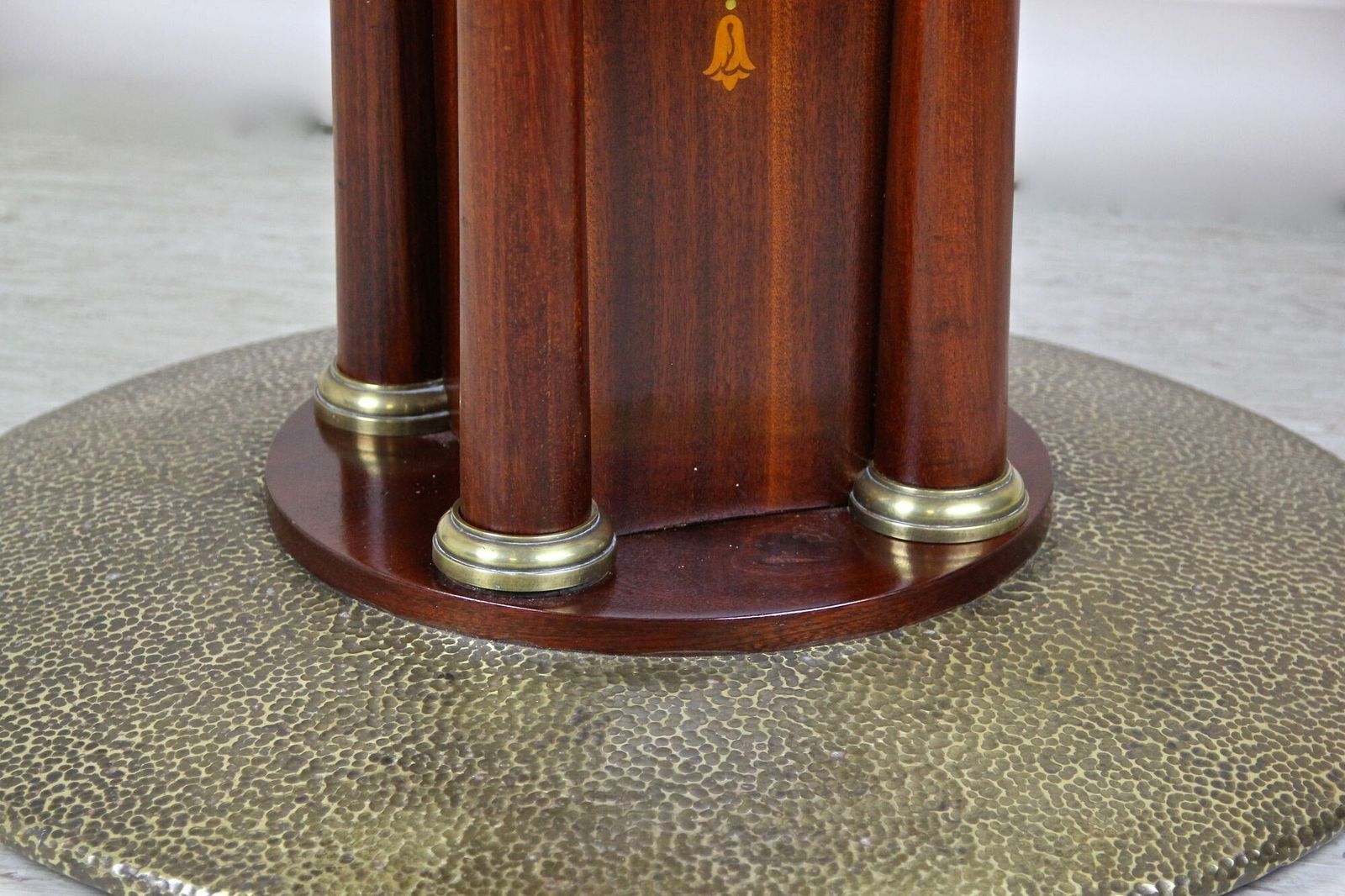 photo vinterior 20th Century Art Nouveau Gaming Table, Brass Base, At Circa 1910