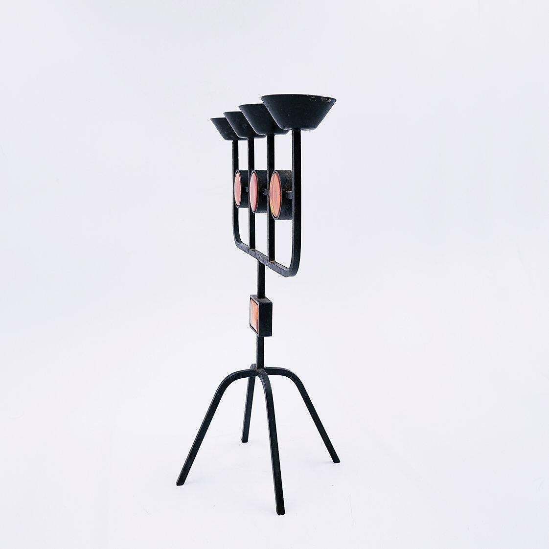 Swedish Candleholder By Erik Hoglund And Hubbard Ander, 1960s photo 512.0