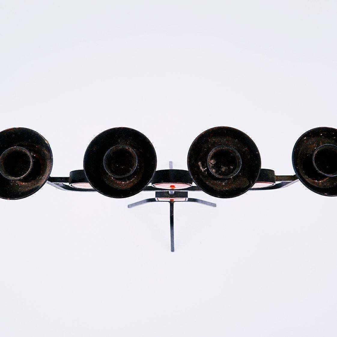 photo vinterior Swedish Candleholder By Erik Hoglund And Hubbard Ander, 1960s