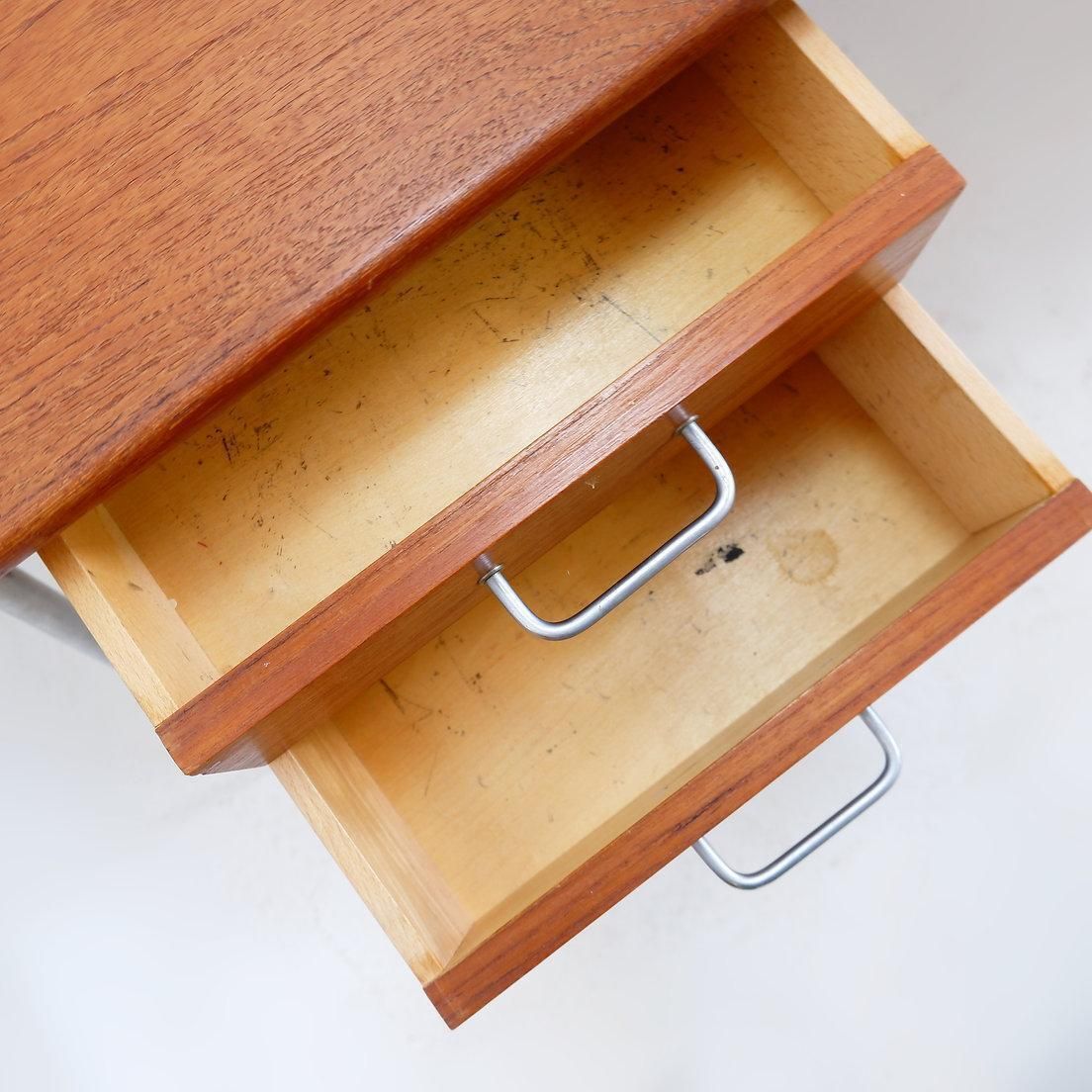 Teak Desk Model 202 By Børge Mogensen, Denmark, 1953 photo Furniture