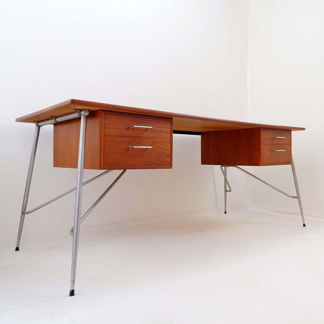 Teak Desk Model 202 By Børge Mogensen, Denmark, 1953 photo 5509.0
