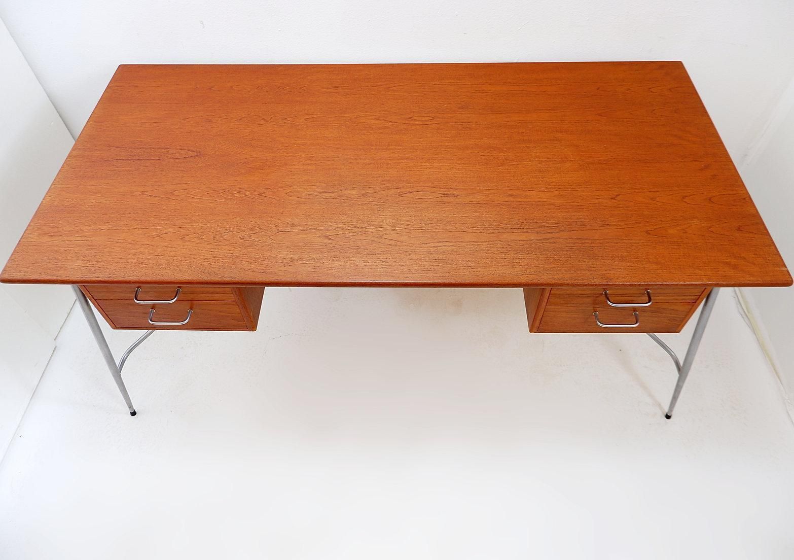 photo buy Teak Desk Model 202 By Børge Mogensen, Denmark, 1953