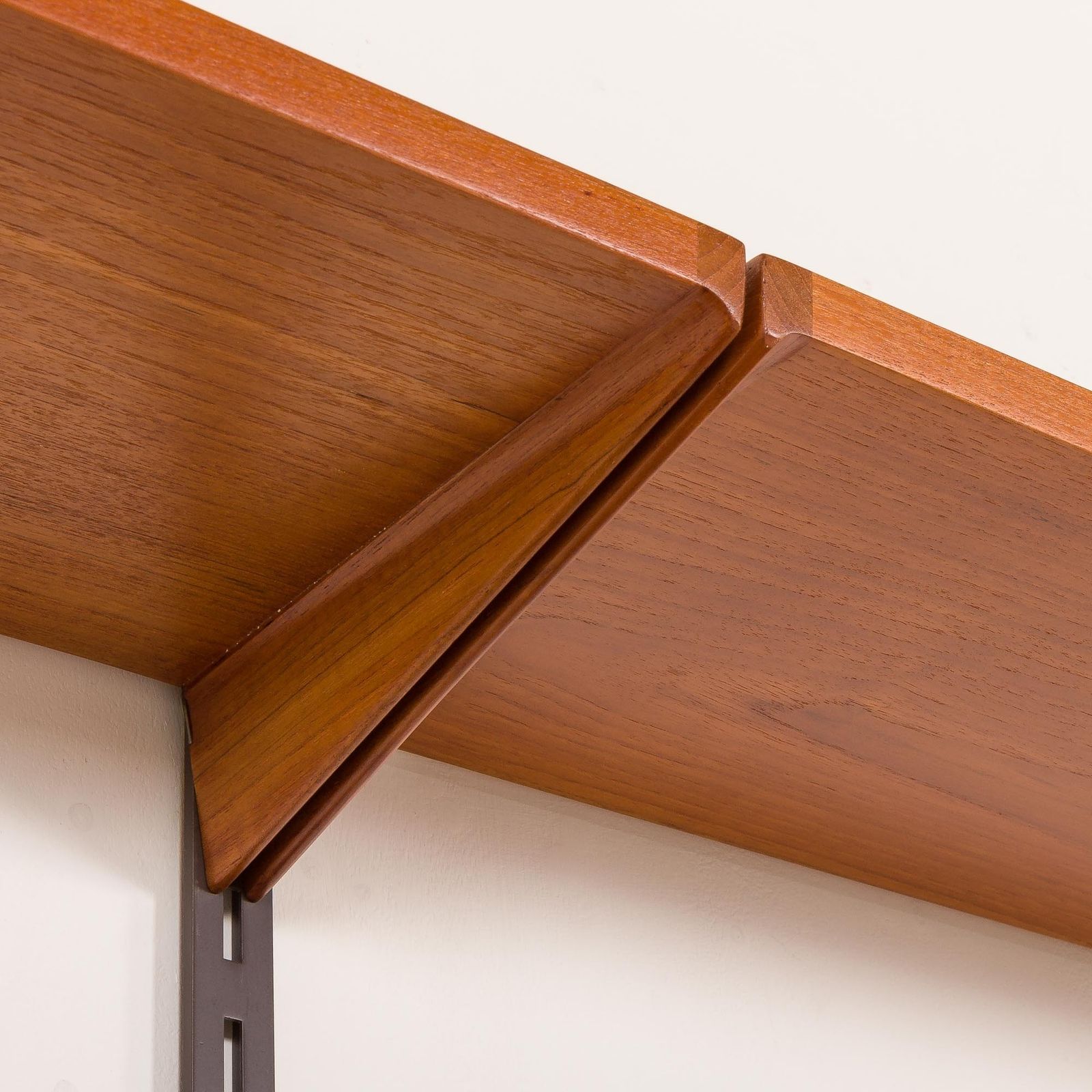 Kai Kristiansen Teak Shelving Unit, Fm Møbler, 1960s photo vinterior