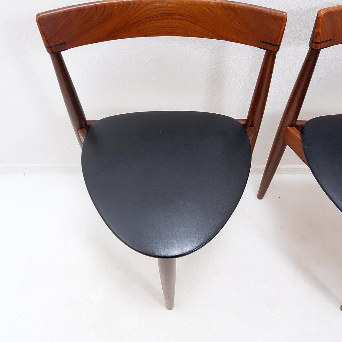 Set Of 4 Teak “Roundette” Chairs By Hans Olsen For Frem Røjle, 1950s photo 2219.0