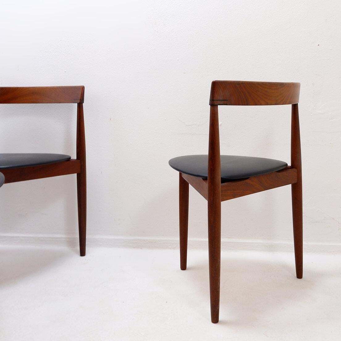 photo vinterior Set Of 4 Teak “Roundette” Chairs By Hans Olsen For Frem Røjle, 1950s