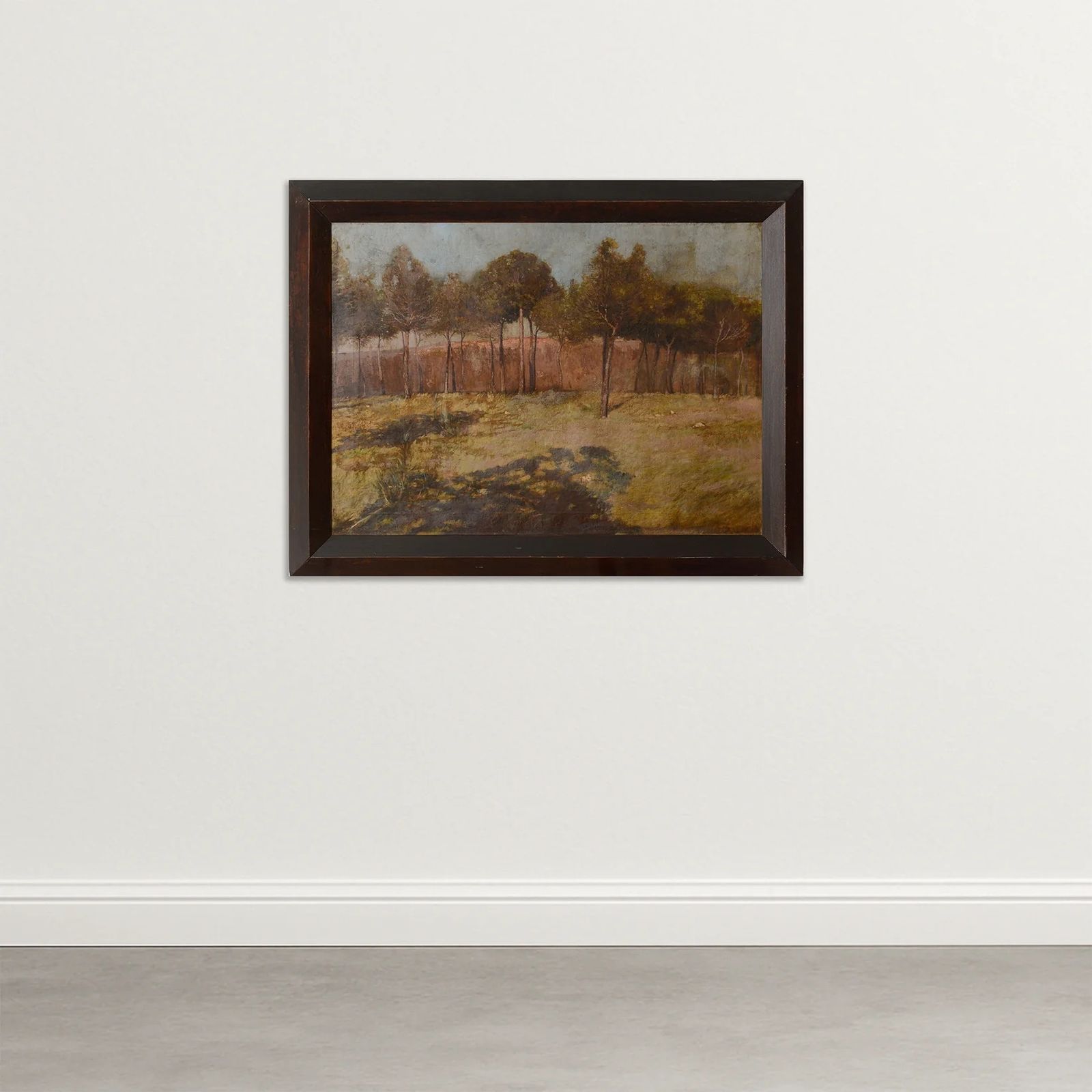 Golden Landscape With Distant Settlement, Reminiscent Of Orange Road, Tarpon Springs (C. 1893) photo furniture