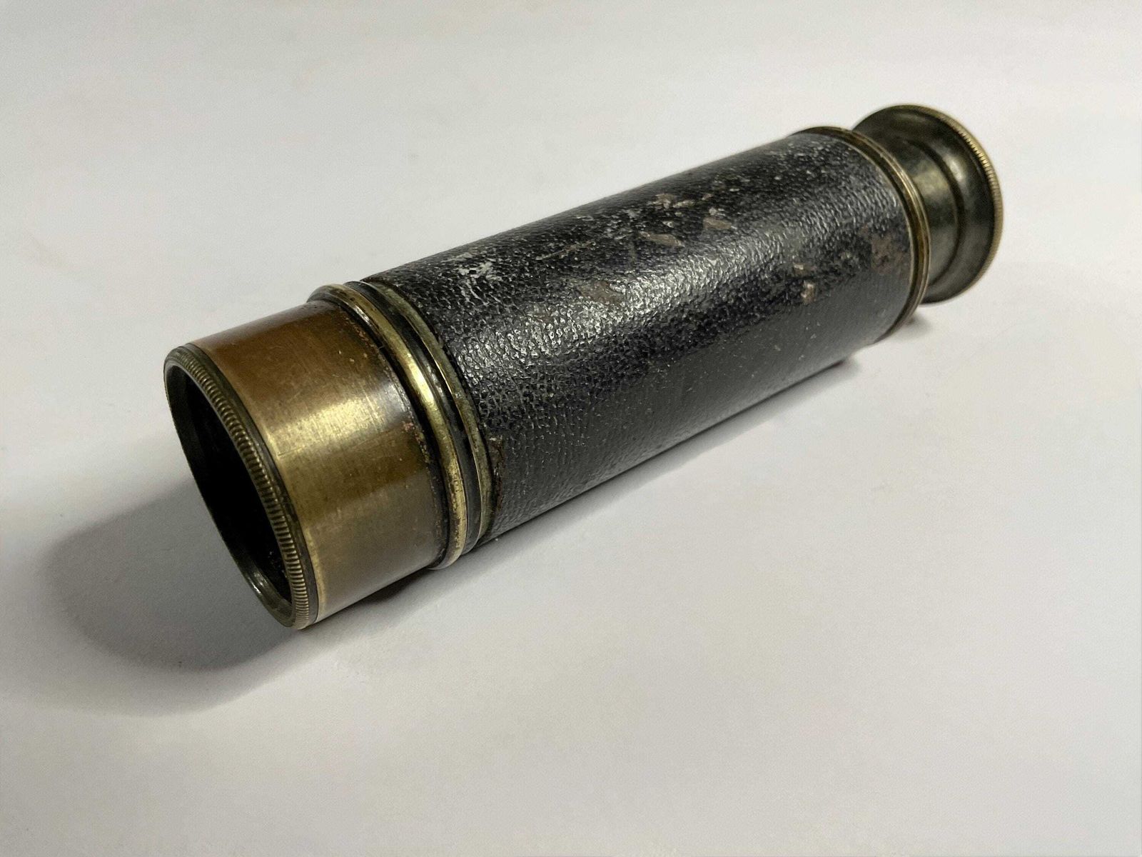 Antique Victorian 6 Draw "The Naturalist" Pocket Telescope – J.H. Steward, London – C. 1880 photo furniture